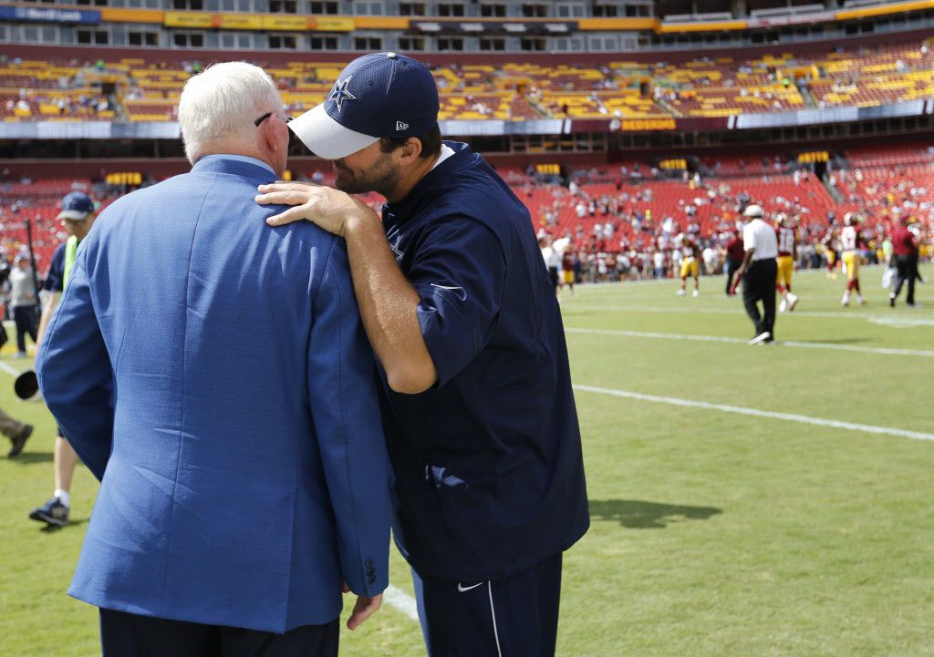 Jerry Jones notifies NFL GMs they're permitted to contact Tony Romo