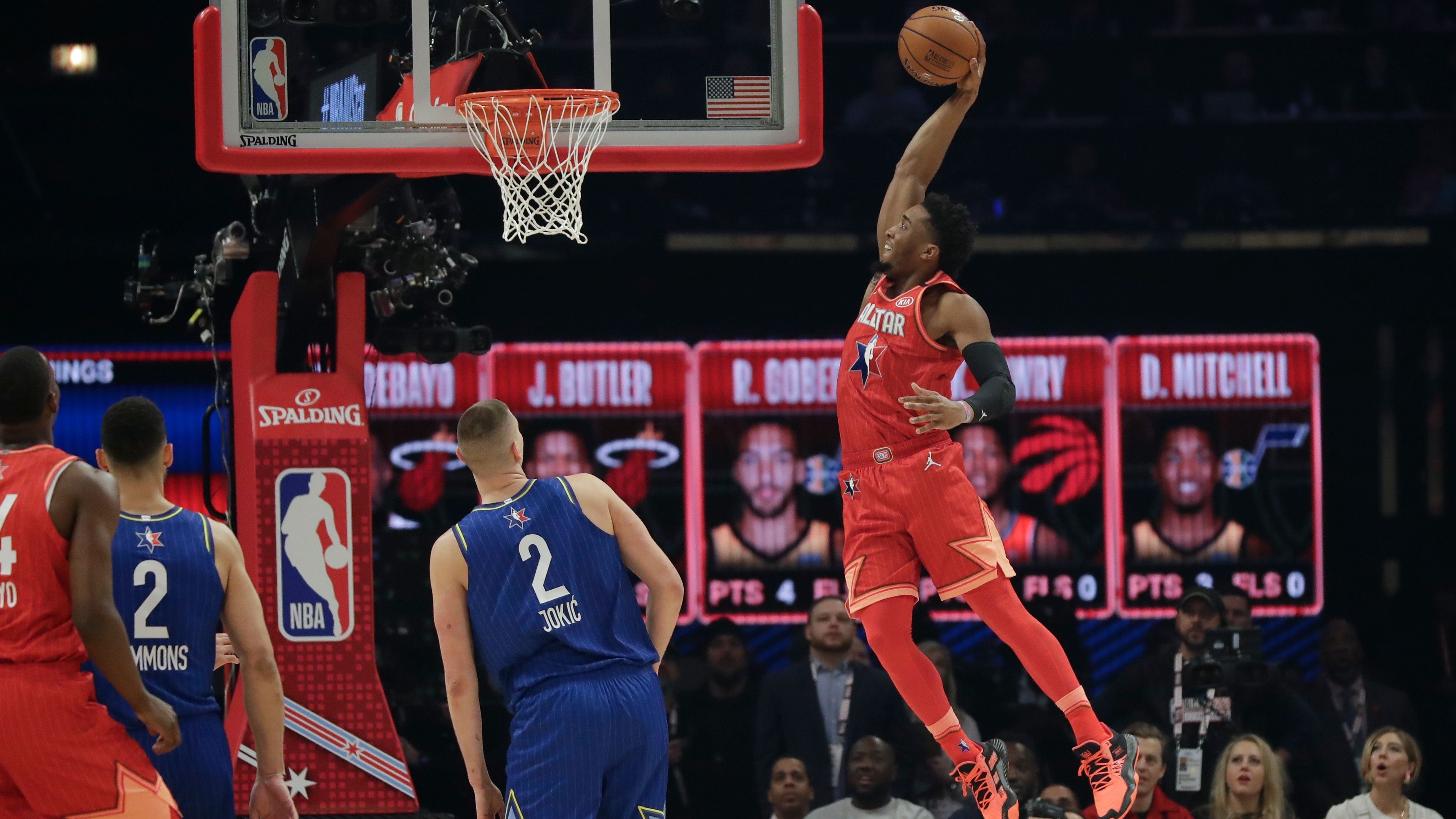 NBA All-Stars Chris Paul and Trae Young and 2020 Hall of Fame