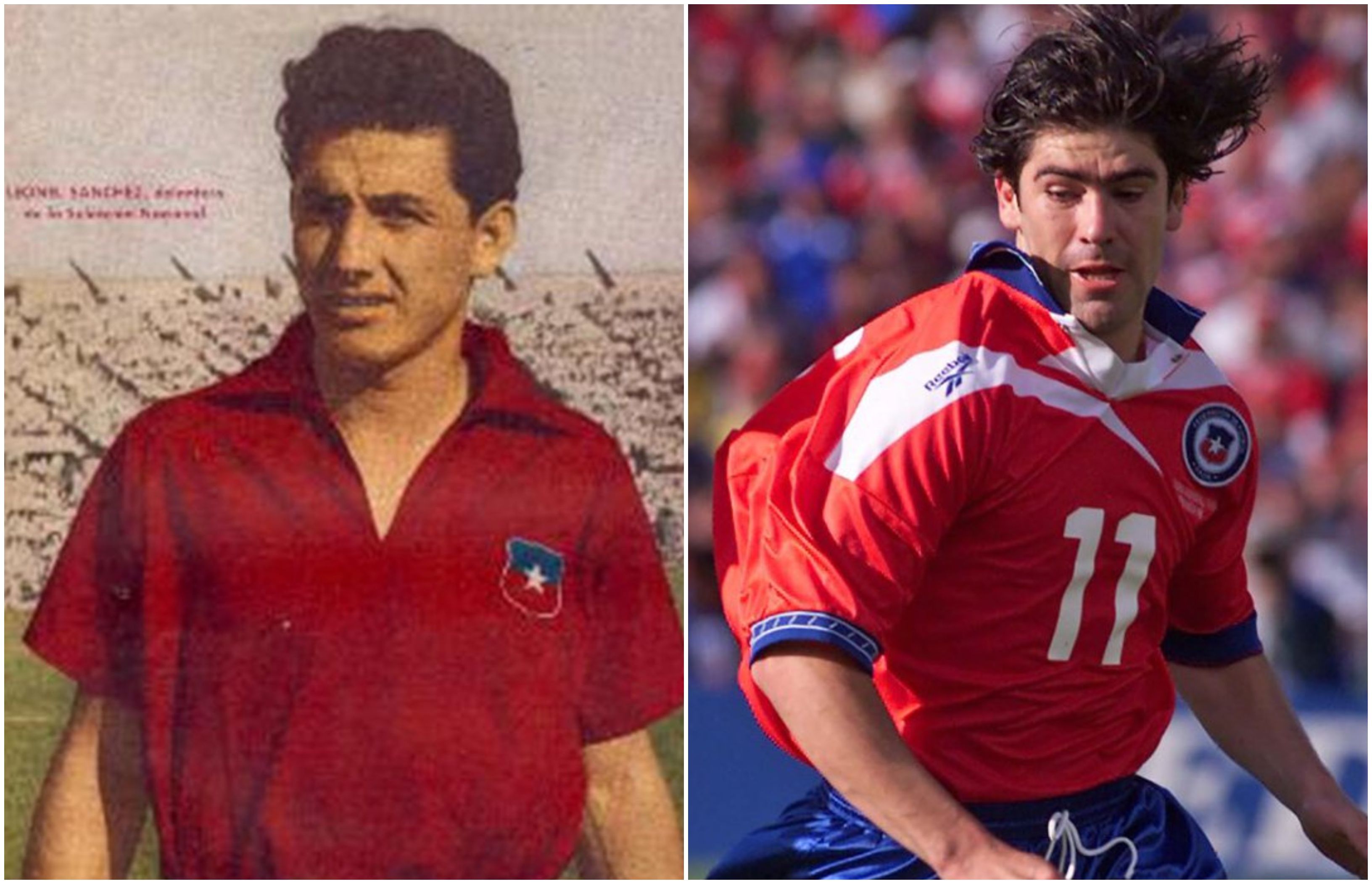 Leonel Sánchez y Marcelo Salas