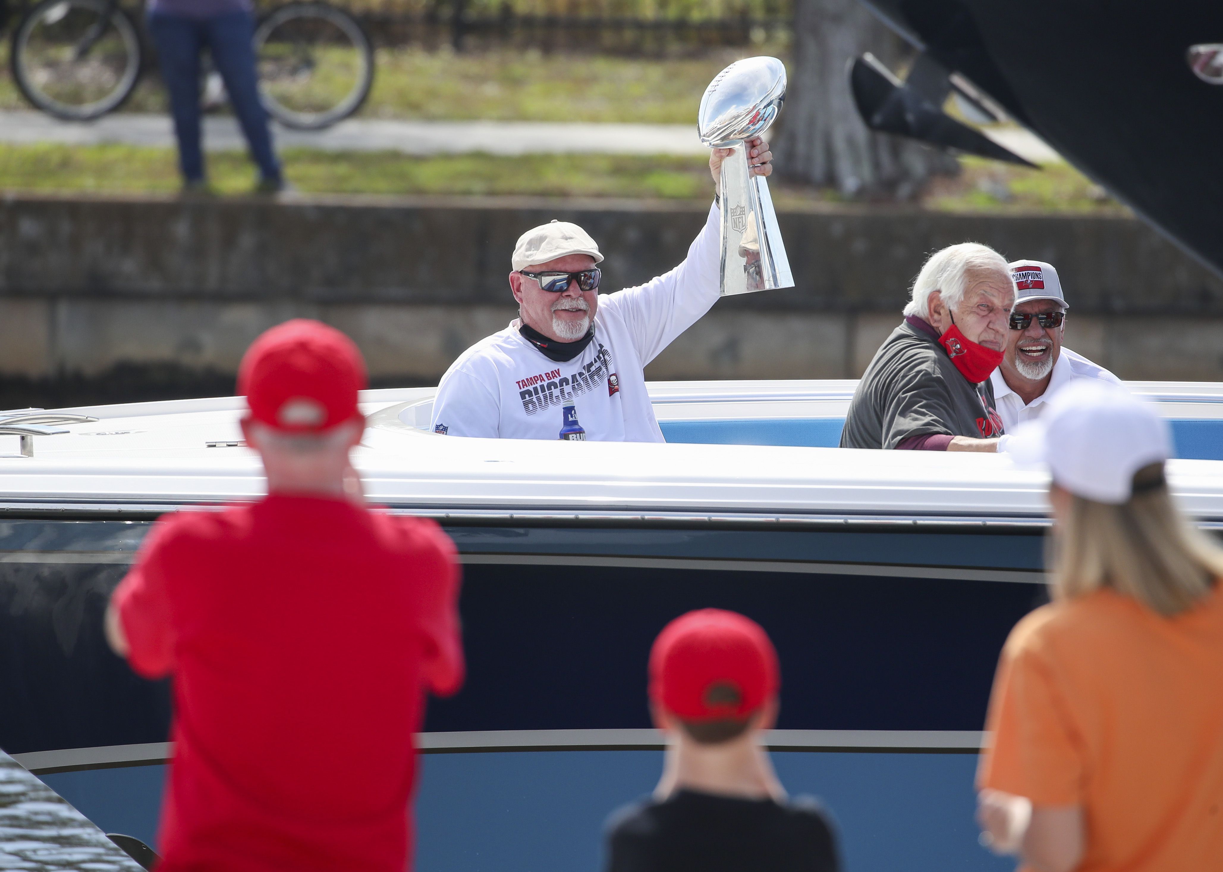 Super Bowl 2021: Bruce Arians drenched in BLUE Gatorade after thumping win  over Chiefs