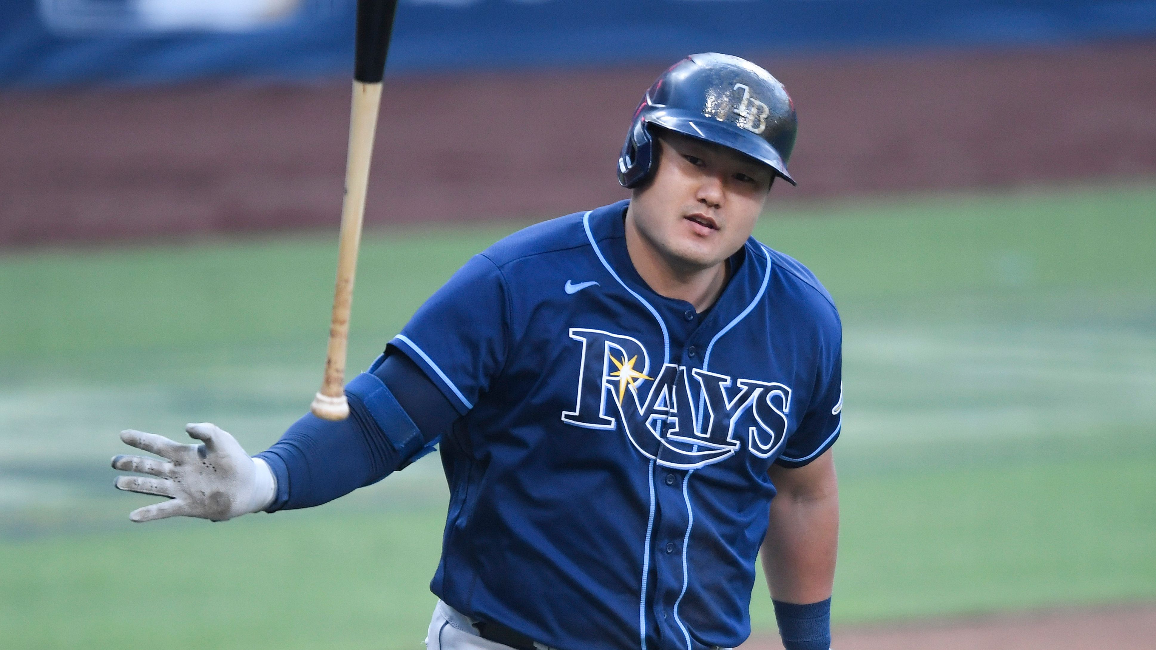 Rays' Choi Ji-man gets 1st career World Series hit in win over Dodgers