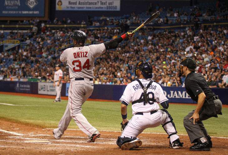 David Ortiz gets a sendoff from Nomar Garciaparra - The Boston Globe