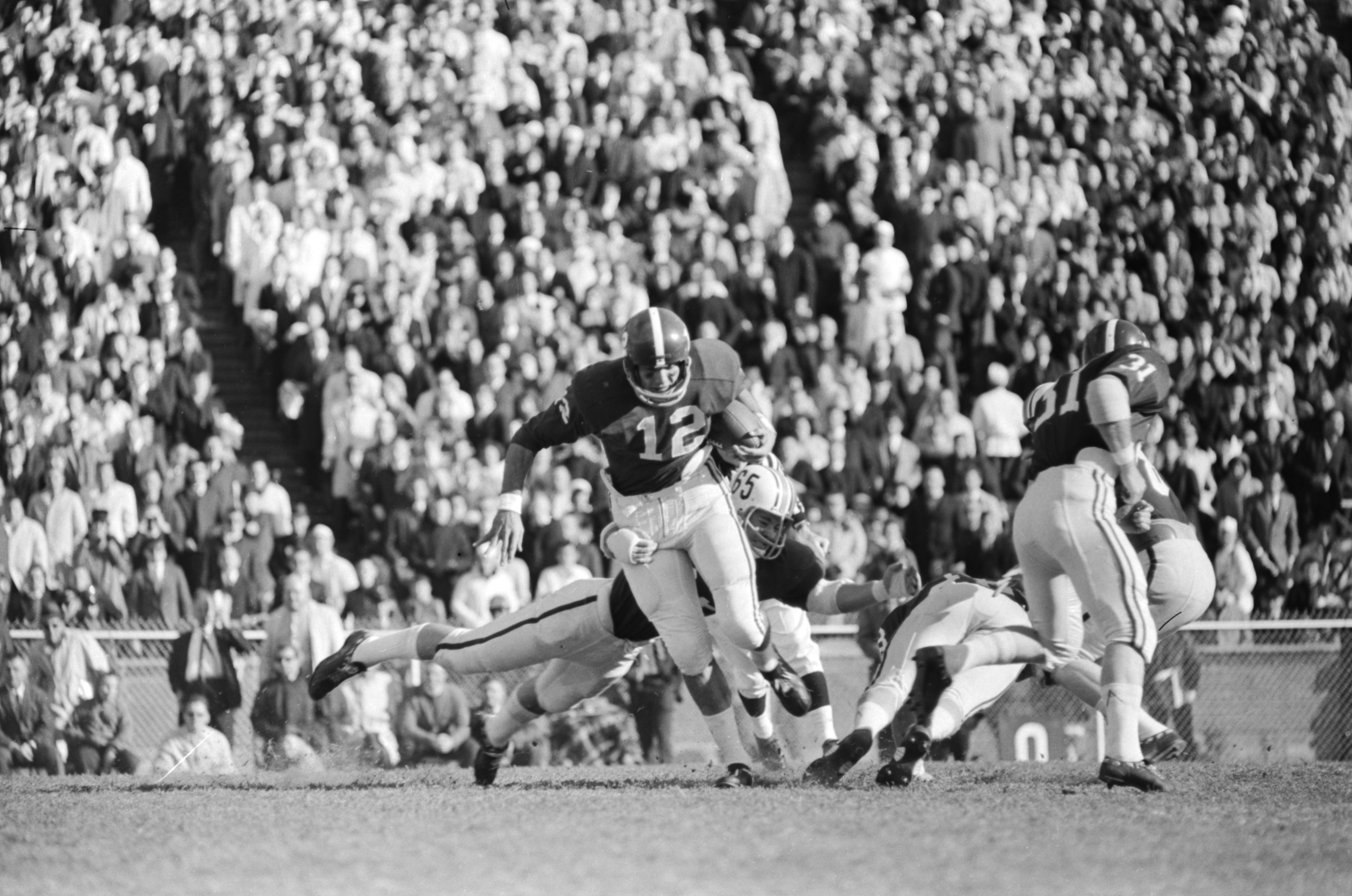 Joe Namath 19 Beaver Falls High School Tigers Black Football