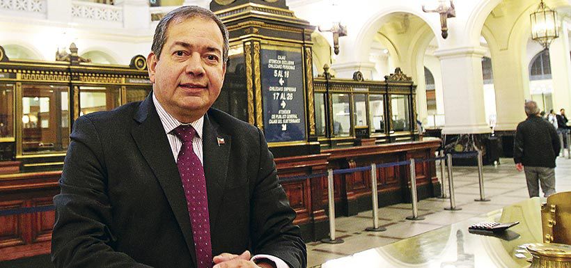 eduardo ebensperger, gte. gral. del Banco de Chile: