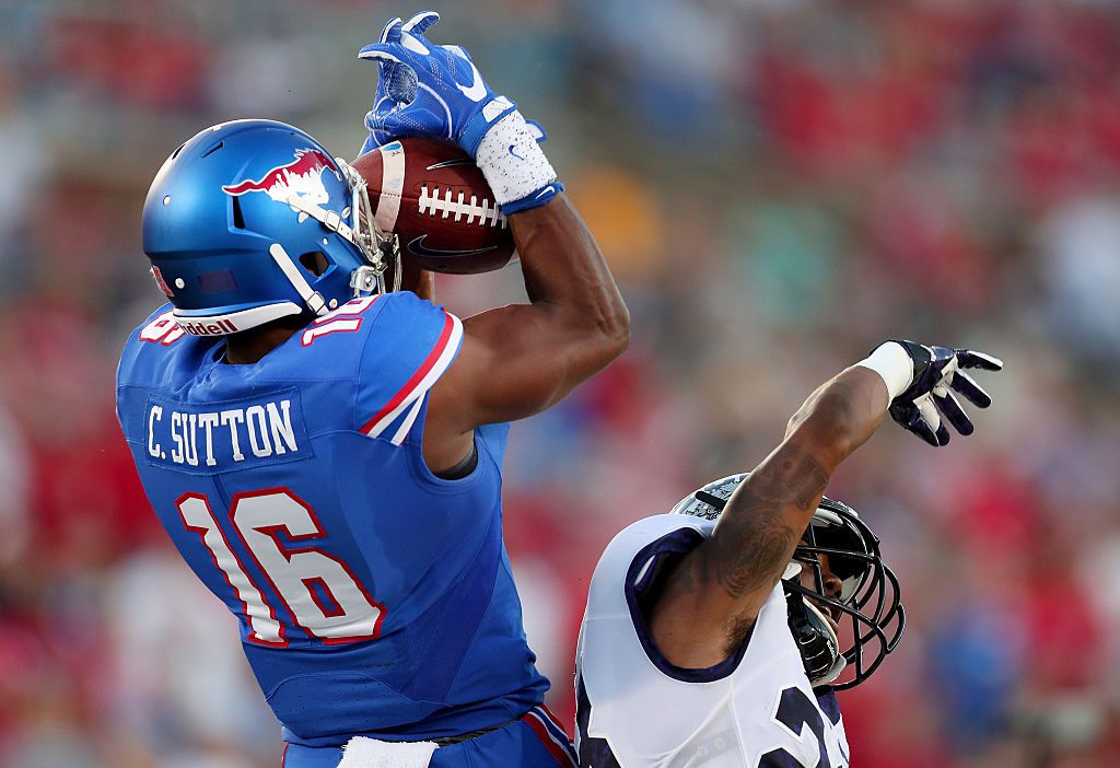 NFL draft prospect Courtland Sutton was prolific at SMU, but WR has  deficits in these areas
