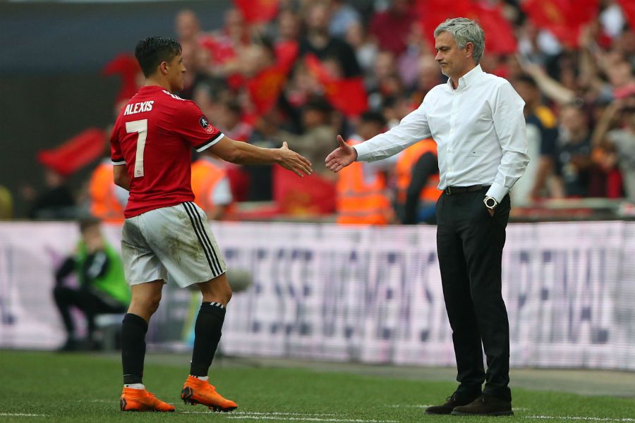 Alexis Sánchez, José Mourinho