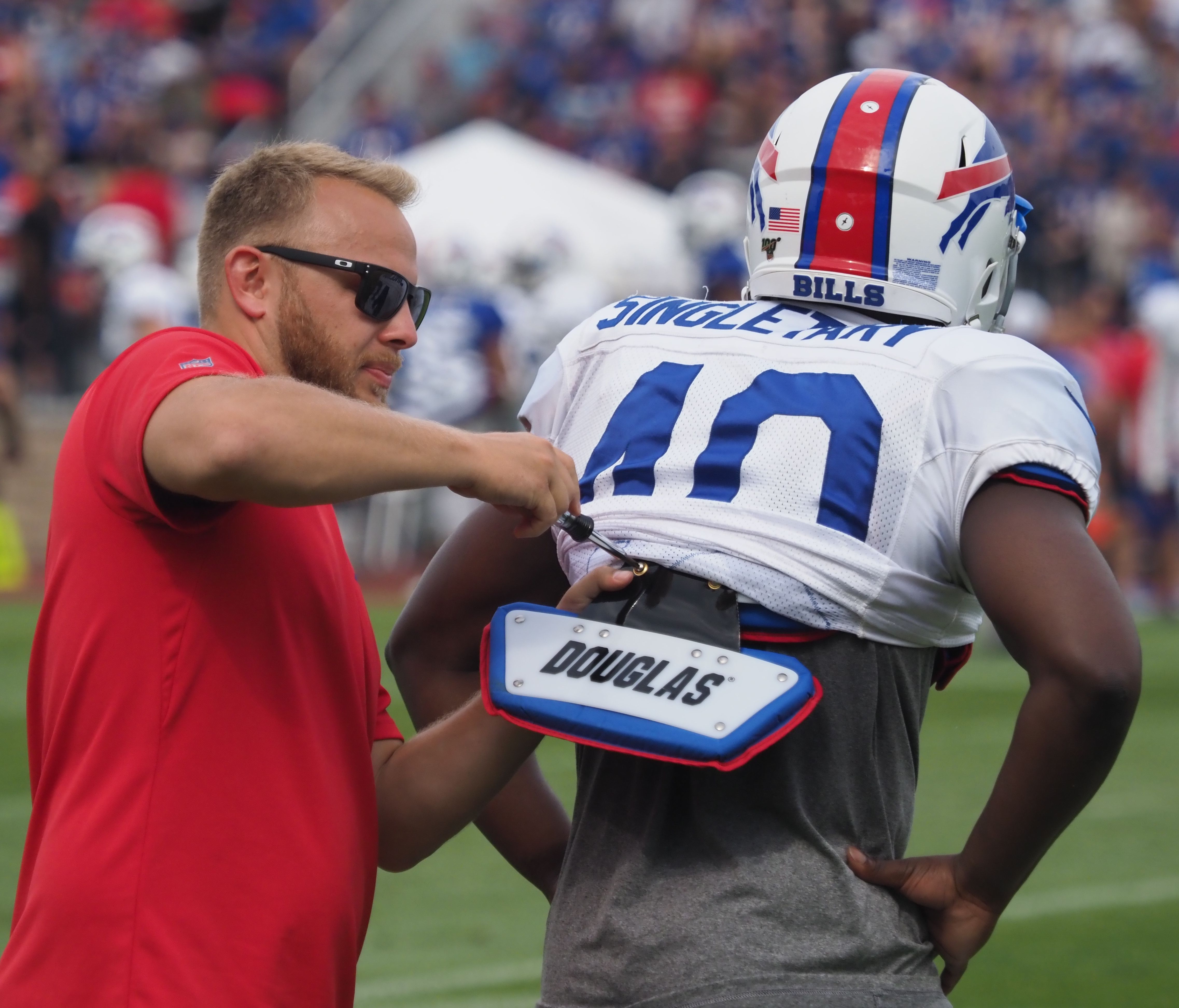 Josh Allen goes No. 3; Levi Wallace, Robert Foster 1st rounders in