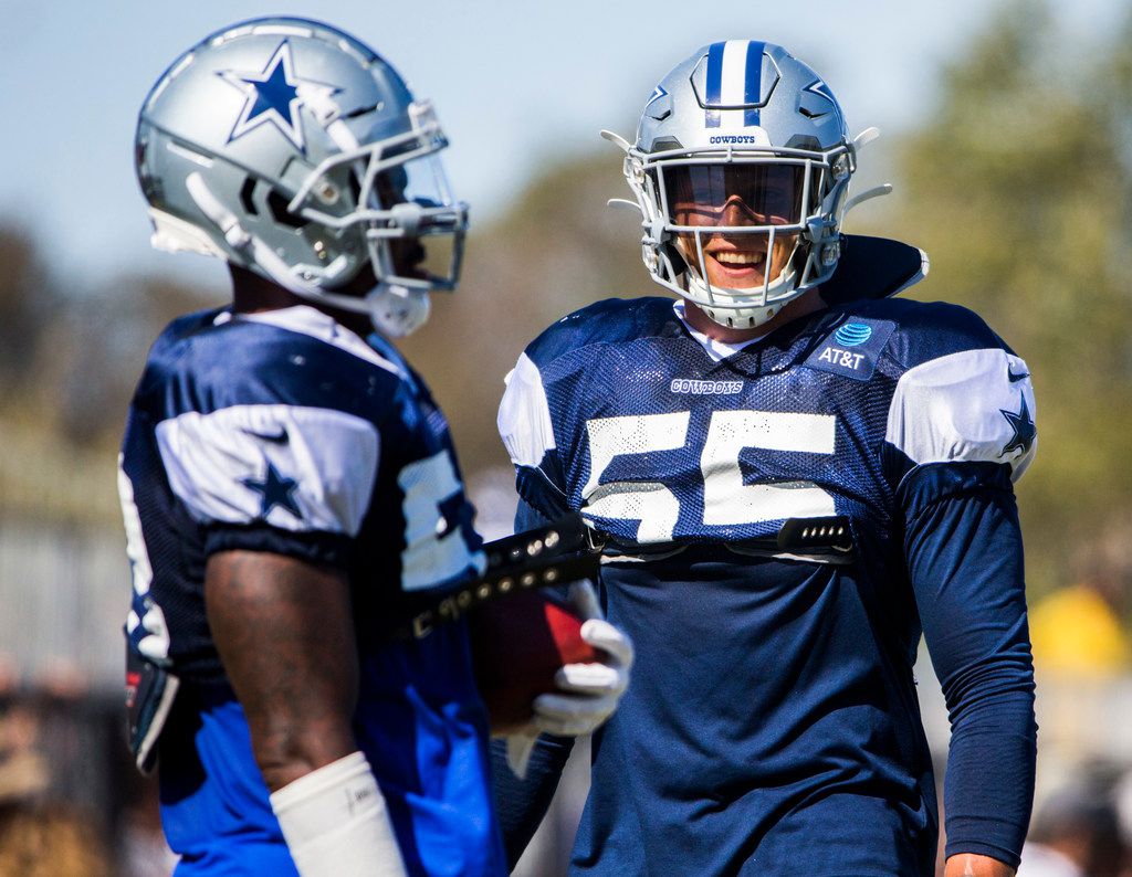 Leighton Vander Esch and Jaylon Smith Dallas Cowboys Art 