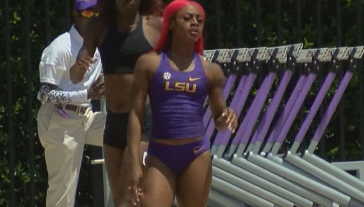 LSU sprinter makes world history in NCAA Track and Field Championships