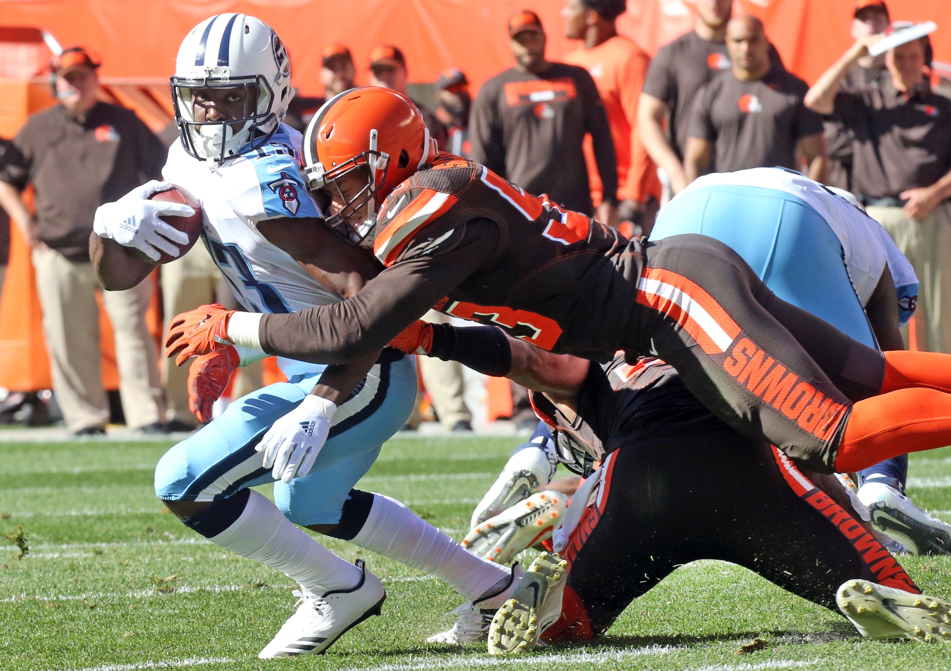 Ex-Tennessee Titans WR Taywan Taylor to be released by Cleveland Browns