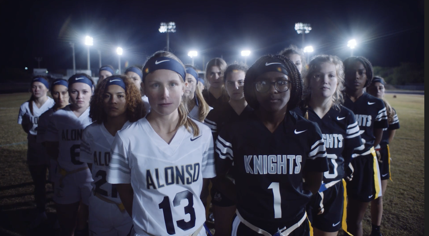 Alonso, Robinson flag football teams featured Nike commercial