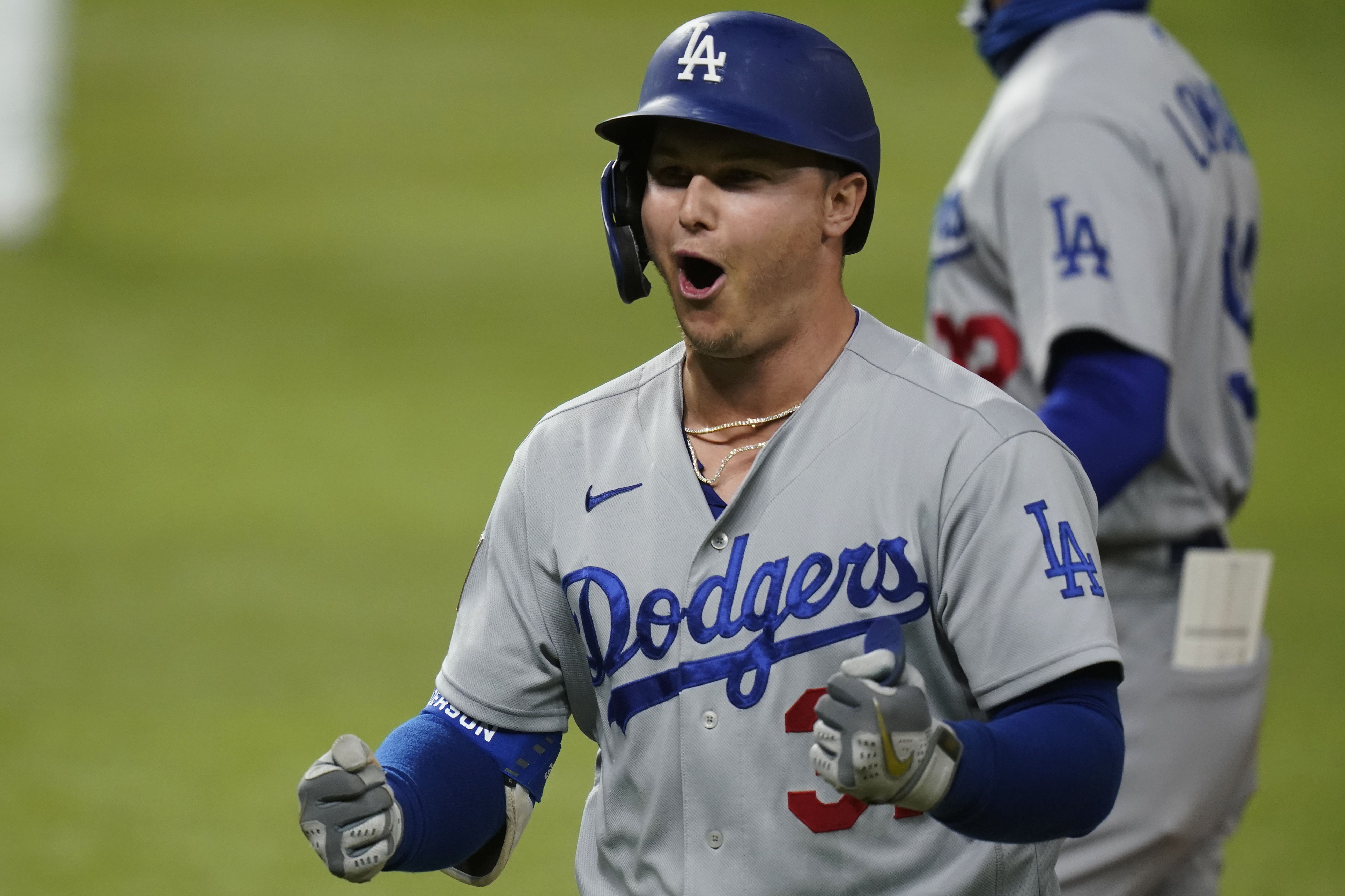 Corey Seager and Joc Pederson are - Los Angeles Dodgers