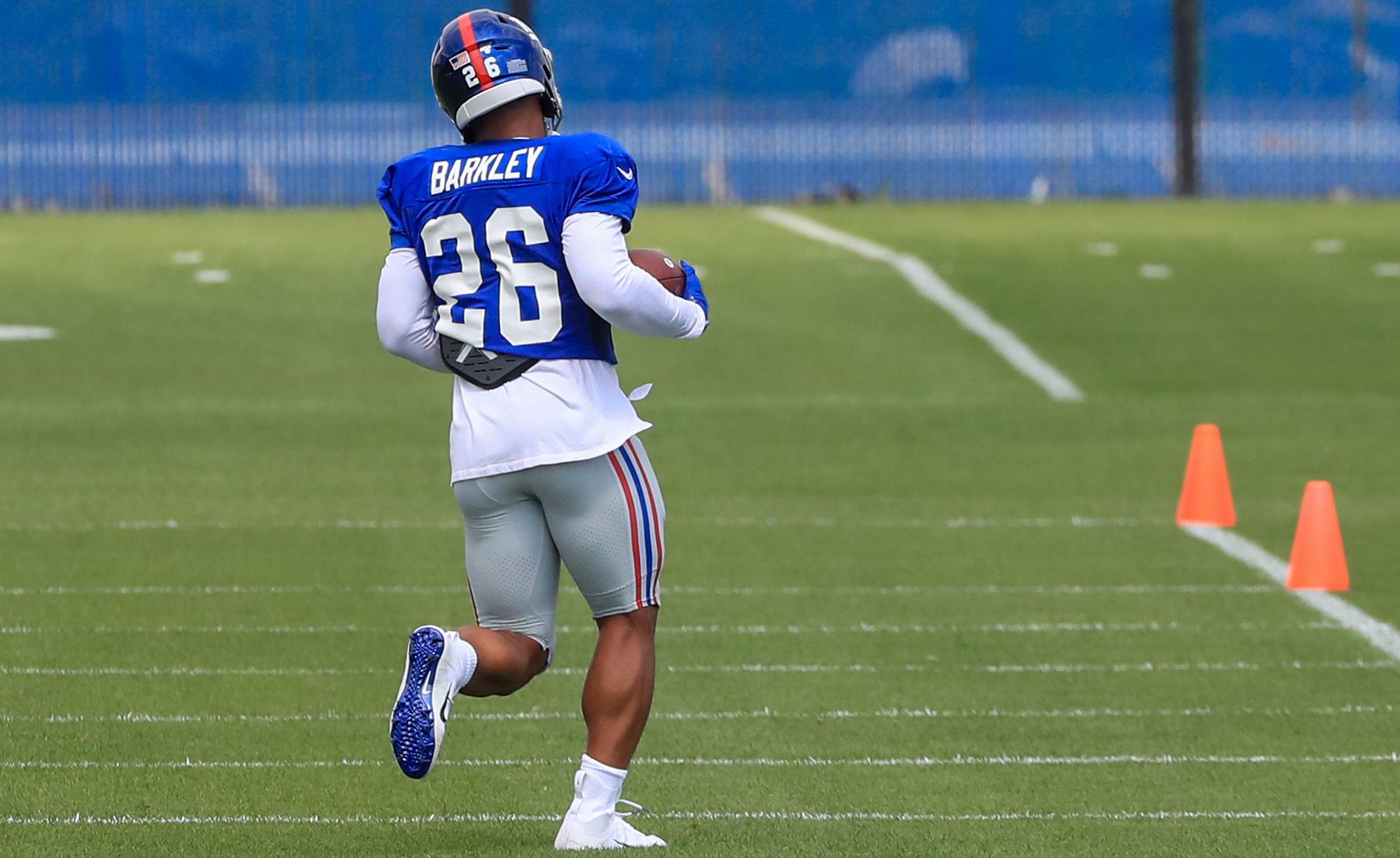 Giants' Saquon Barkley on ankle injury: 'I'm not out for the season'