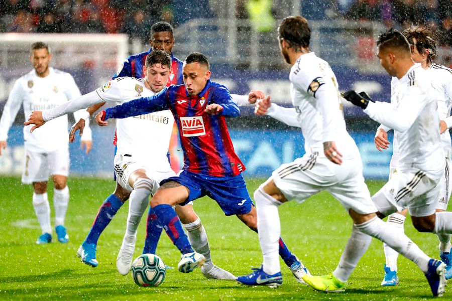 Fabián Orellana, Eibar, Real Madrid