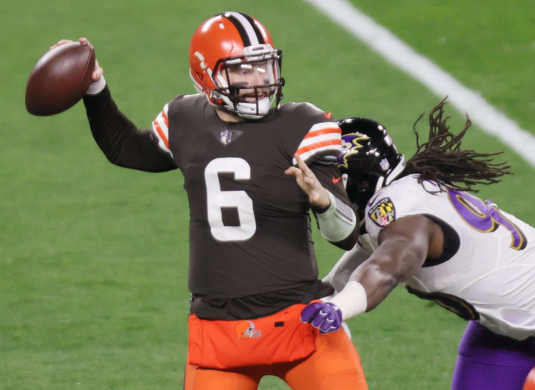 Baker Mayfield can prove a lot to the Browns vs. this aggressive Ravens  defense, ESPN MNF's Brian Griese says 