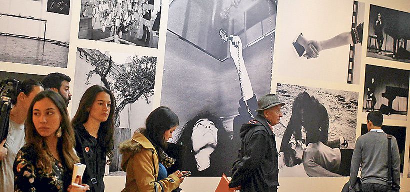 Dream come true, la retrospectiva de Yoko Ono en CorpArtes, fue otra de sus escalas.