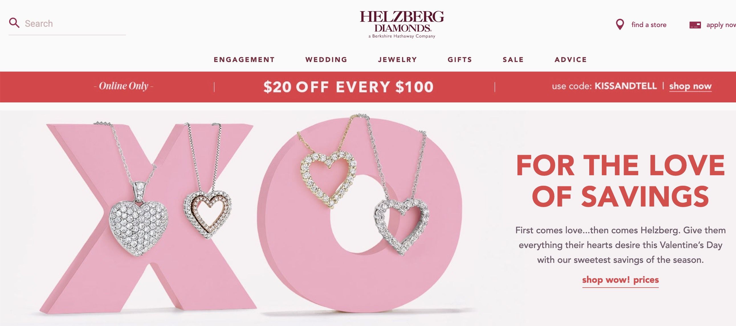 Jcpenney valentine jewelry on sale sale