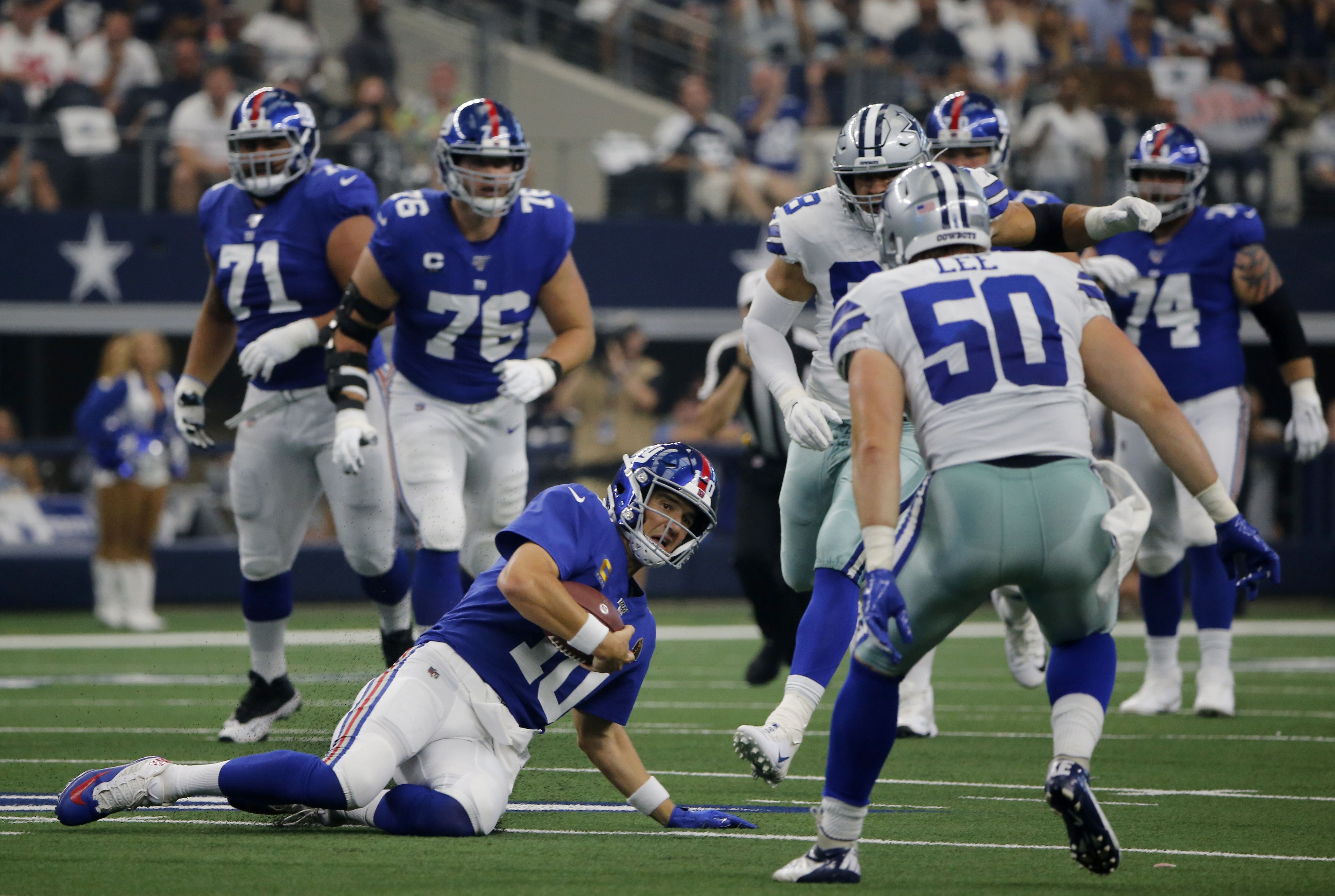 Will Daniel Jones over Eli Manning be difference for Giants in Week 9 vs.  Dallas Cowboys?