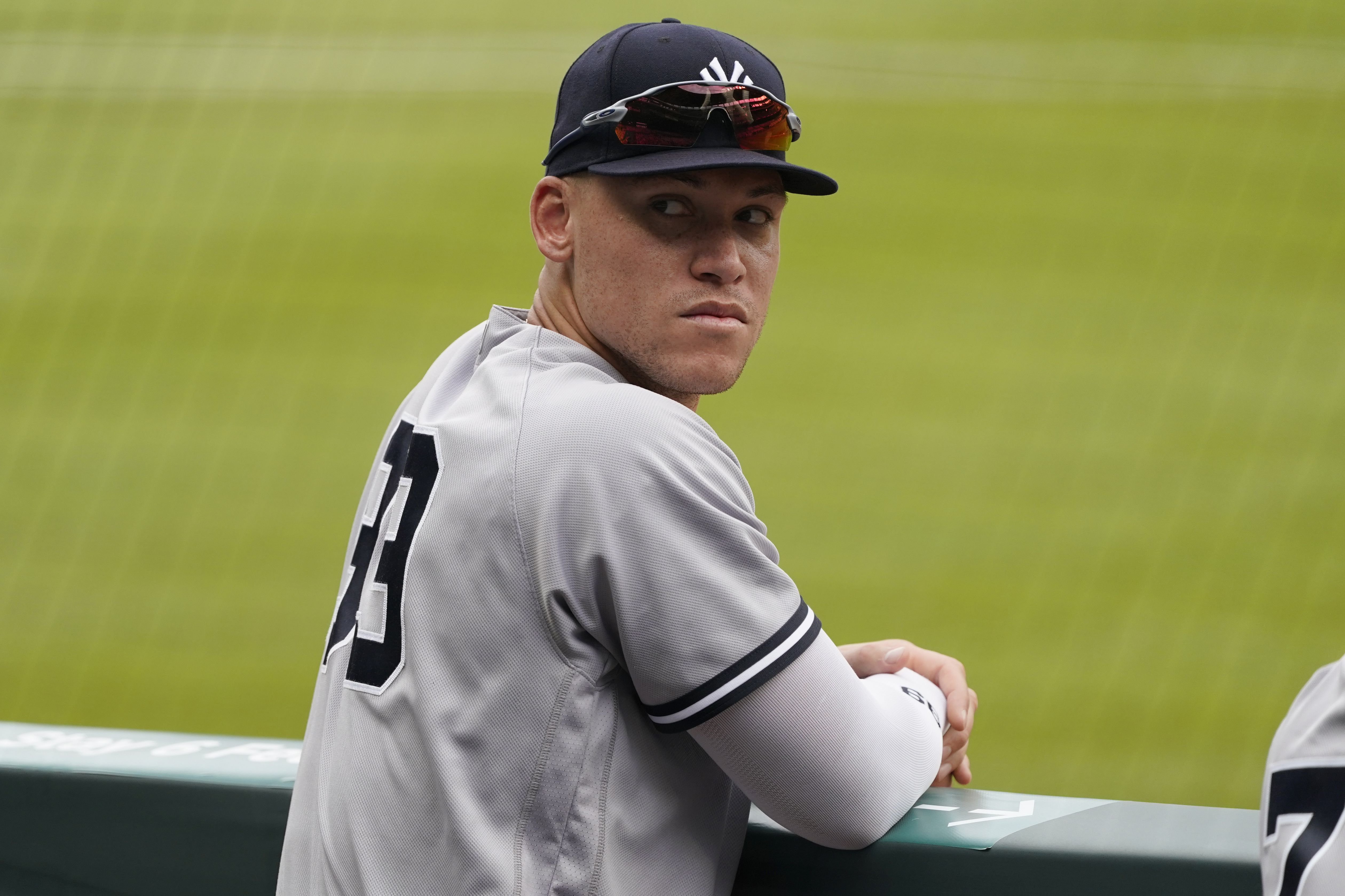 MLB Men's New York Yankees Aaron Judge Navy 'The Judge Has Spoken