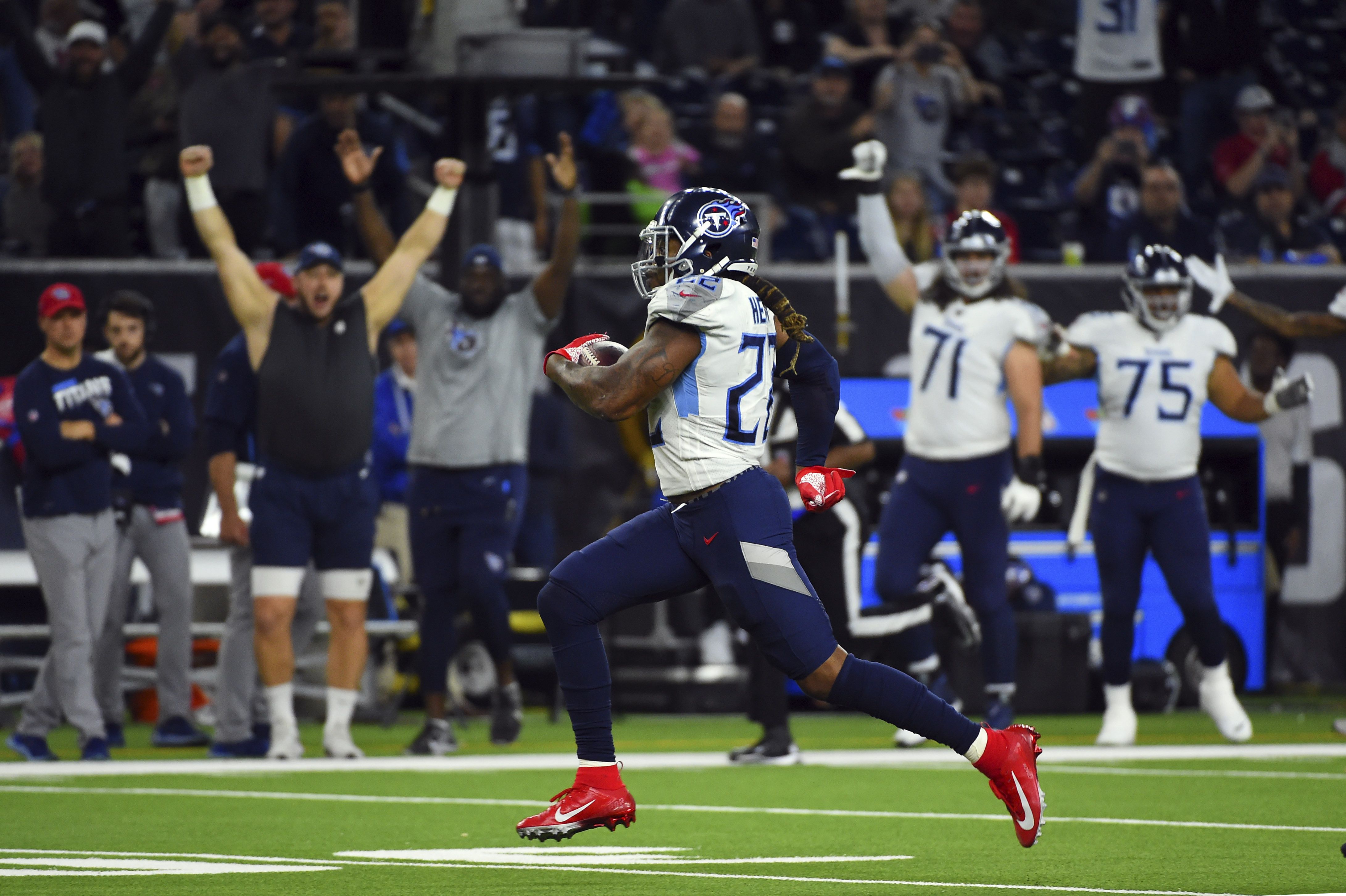 Titans clinch No. 1 seed, first-round bye with win over Texans