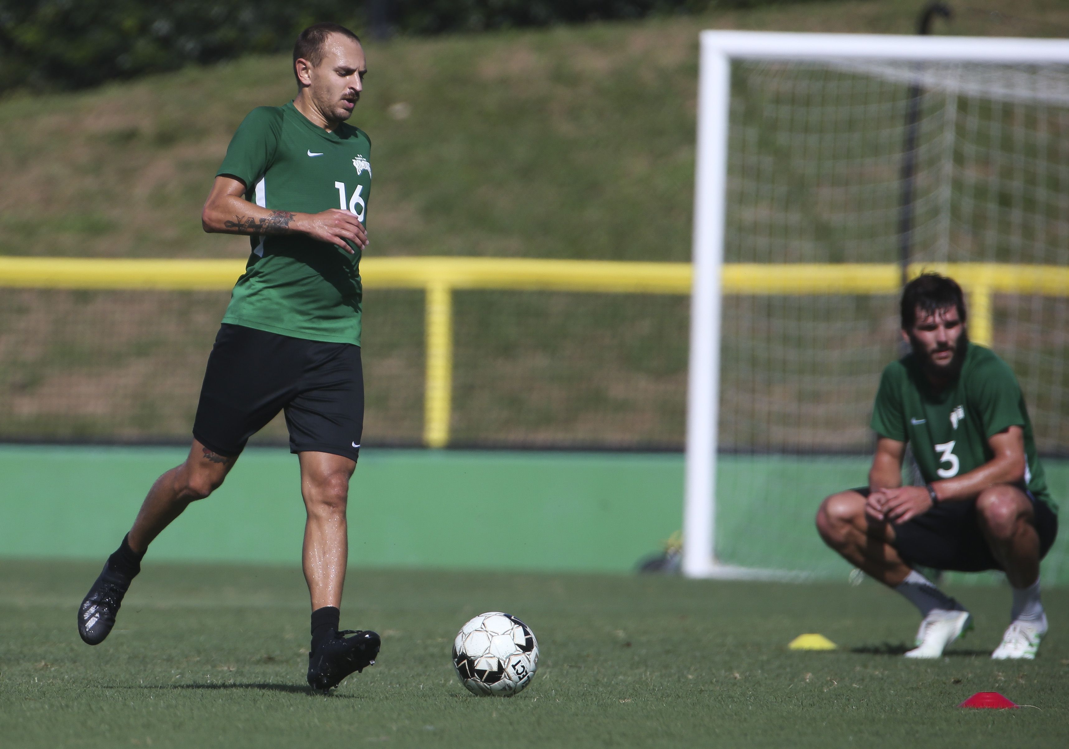 St. Petersburg, FL USA; Tampa Bay Rowdies goalkeeper Ian McGrane