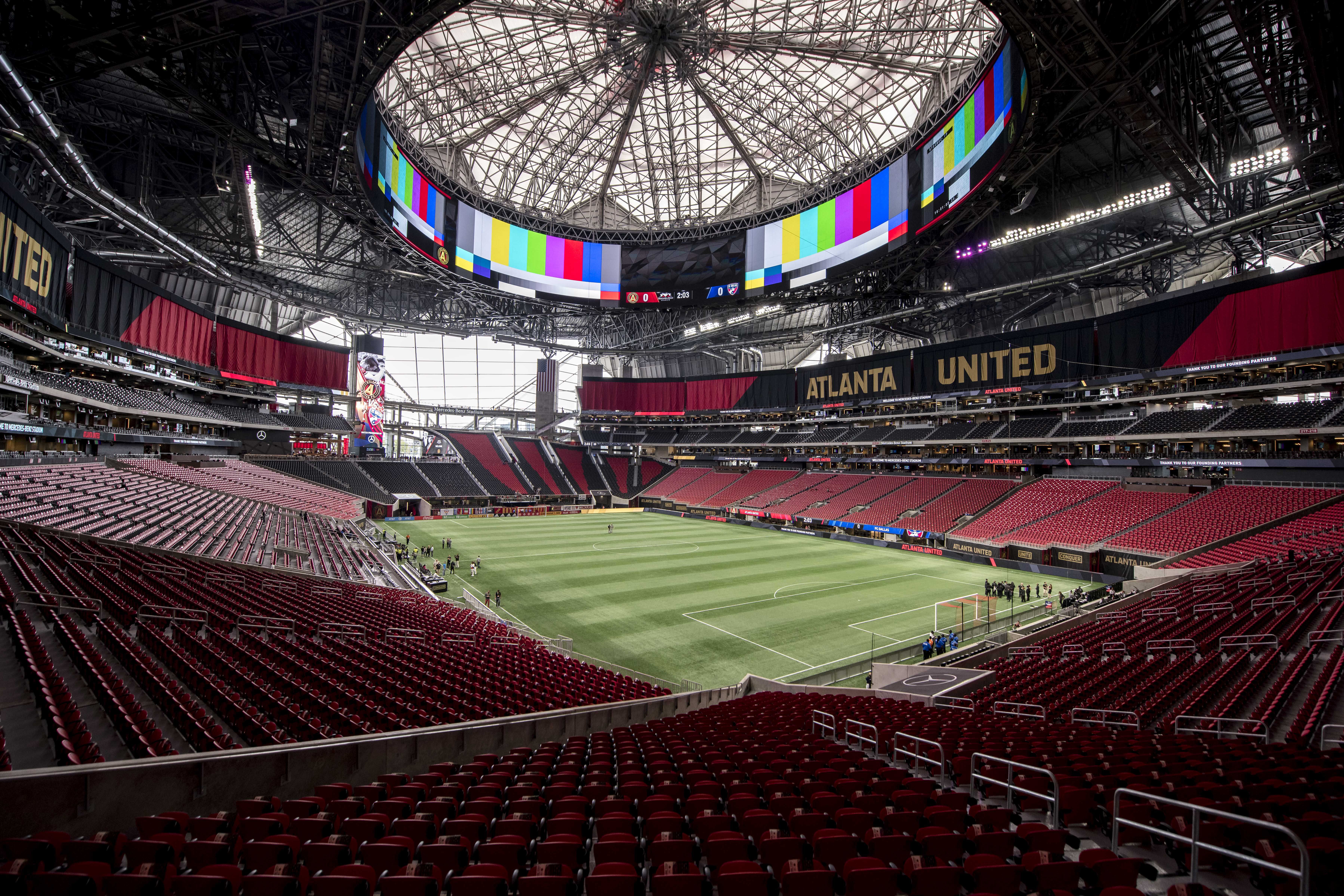 Mercedes-Benz Stadium on X: Catch the games 