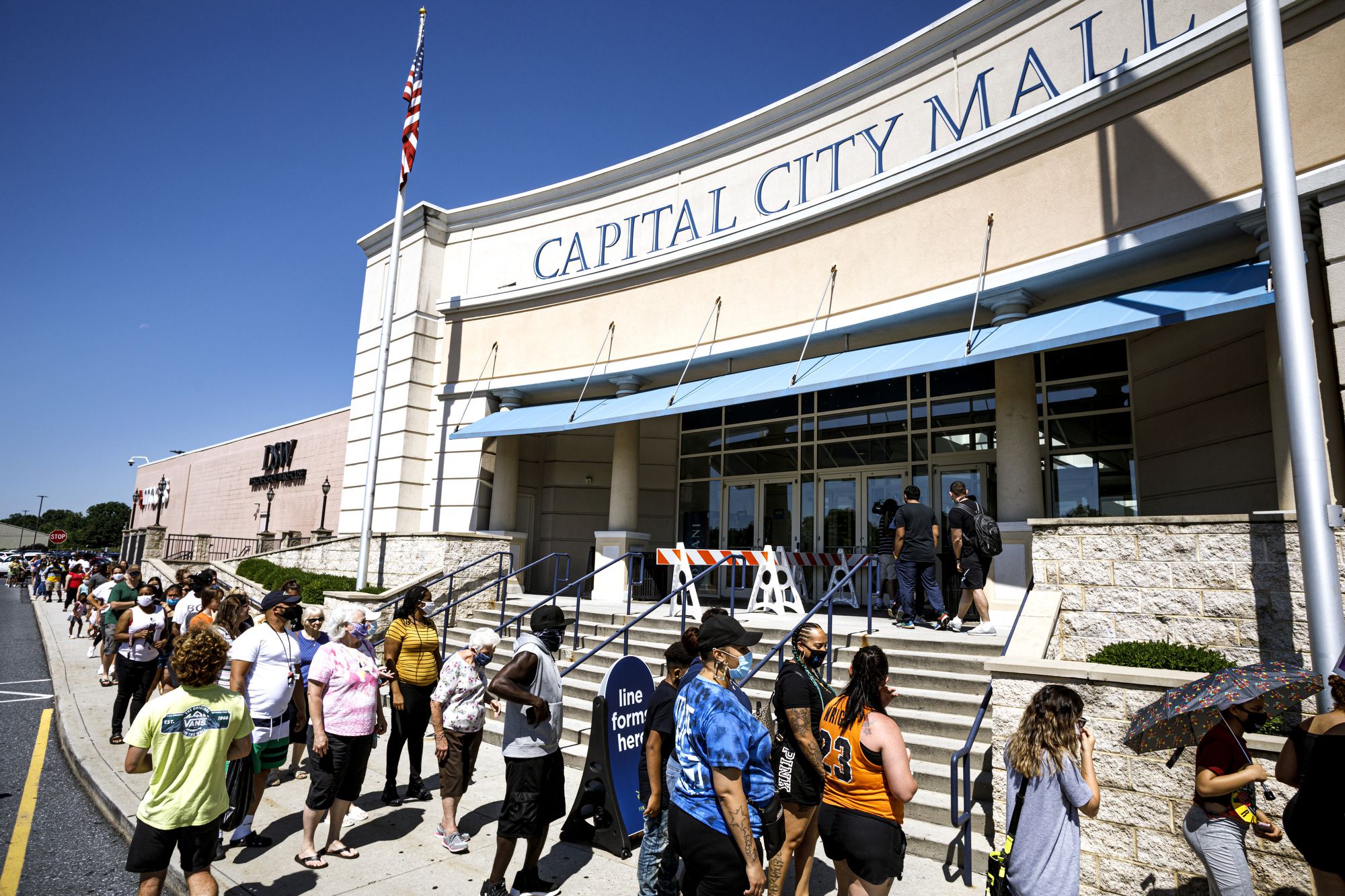 Capital City Mall Map Capital City Mall Reopens For The First Time In Nearly Three Months -  Pennlive.com