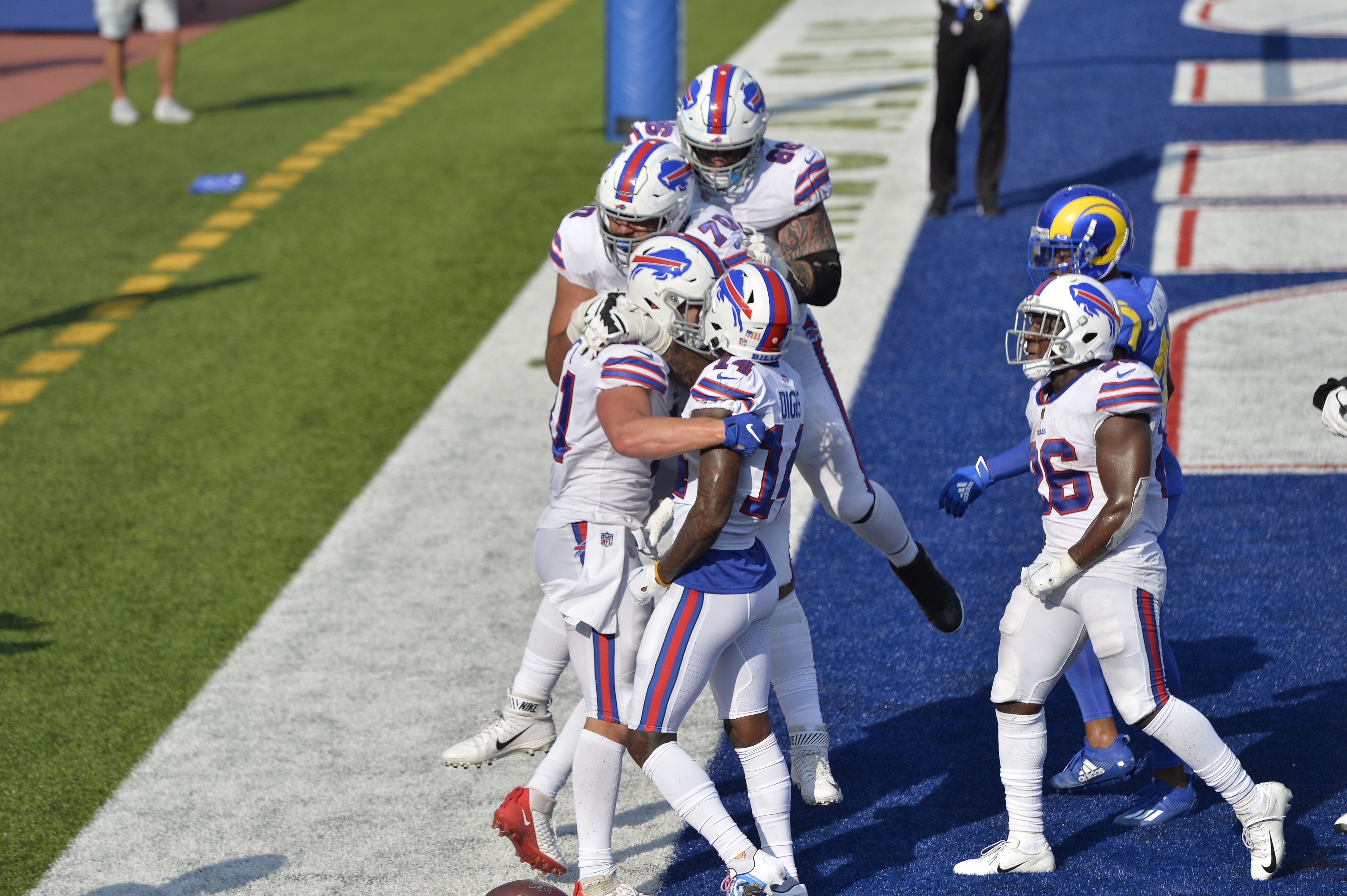 Rams vs. Bills score: Josh Allen throws for three TDs, runs for