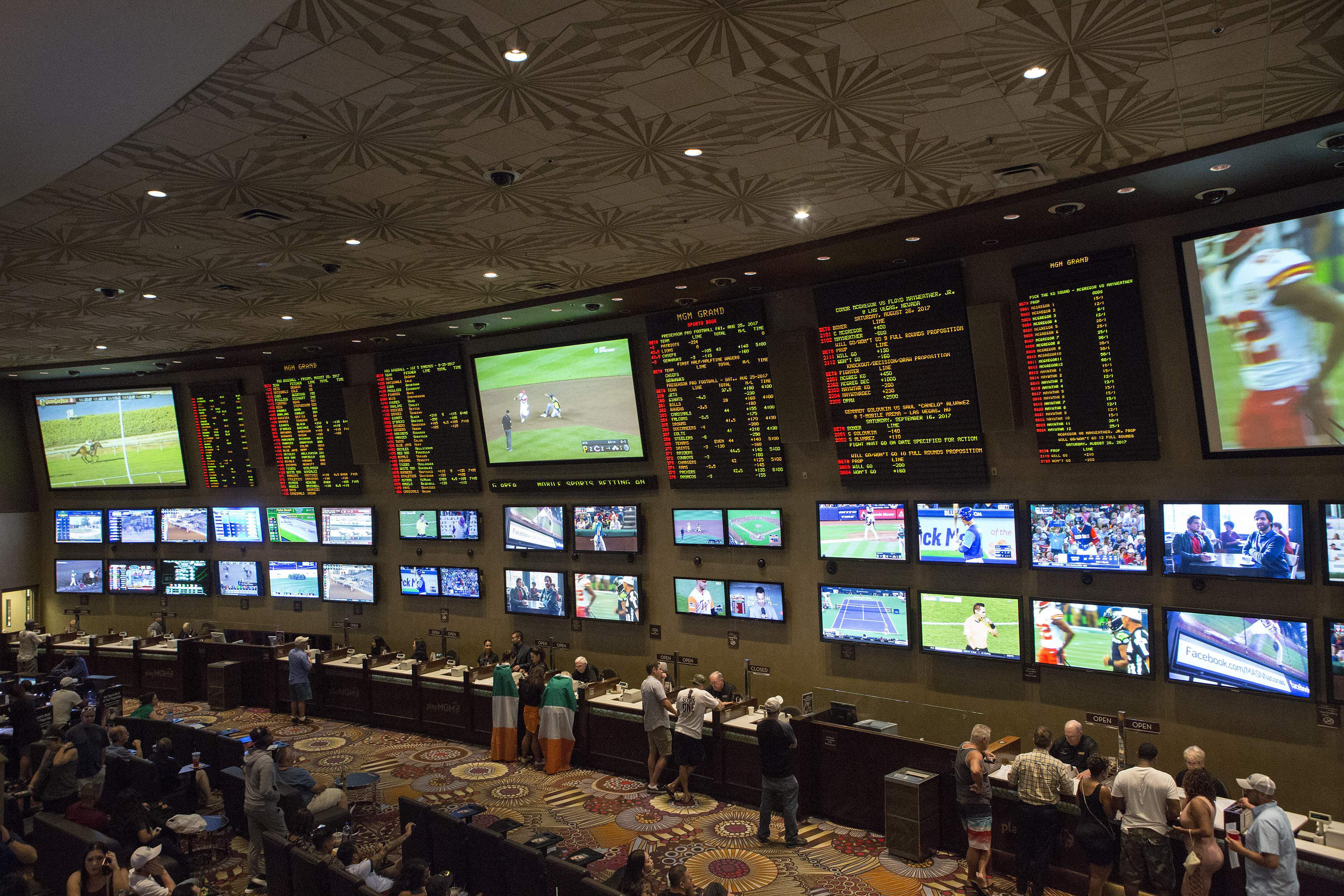 Las Vegas Sports Book, Sports Betting
