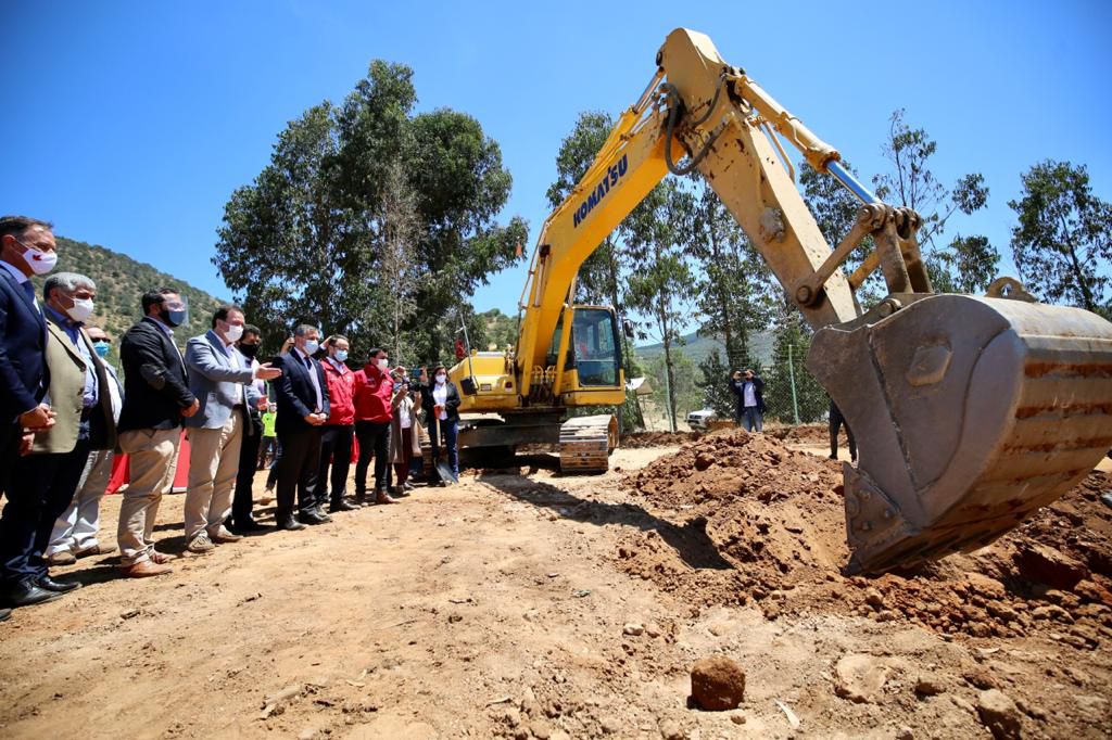 Inicio obras planta compostaje Talca