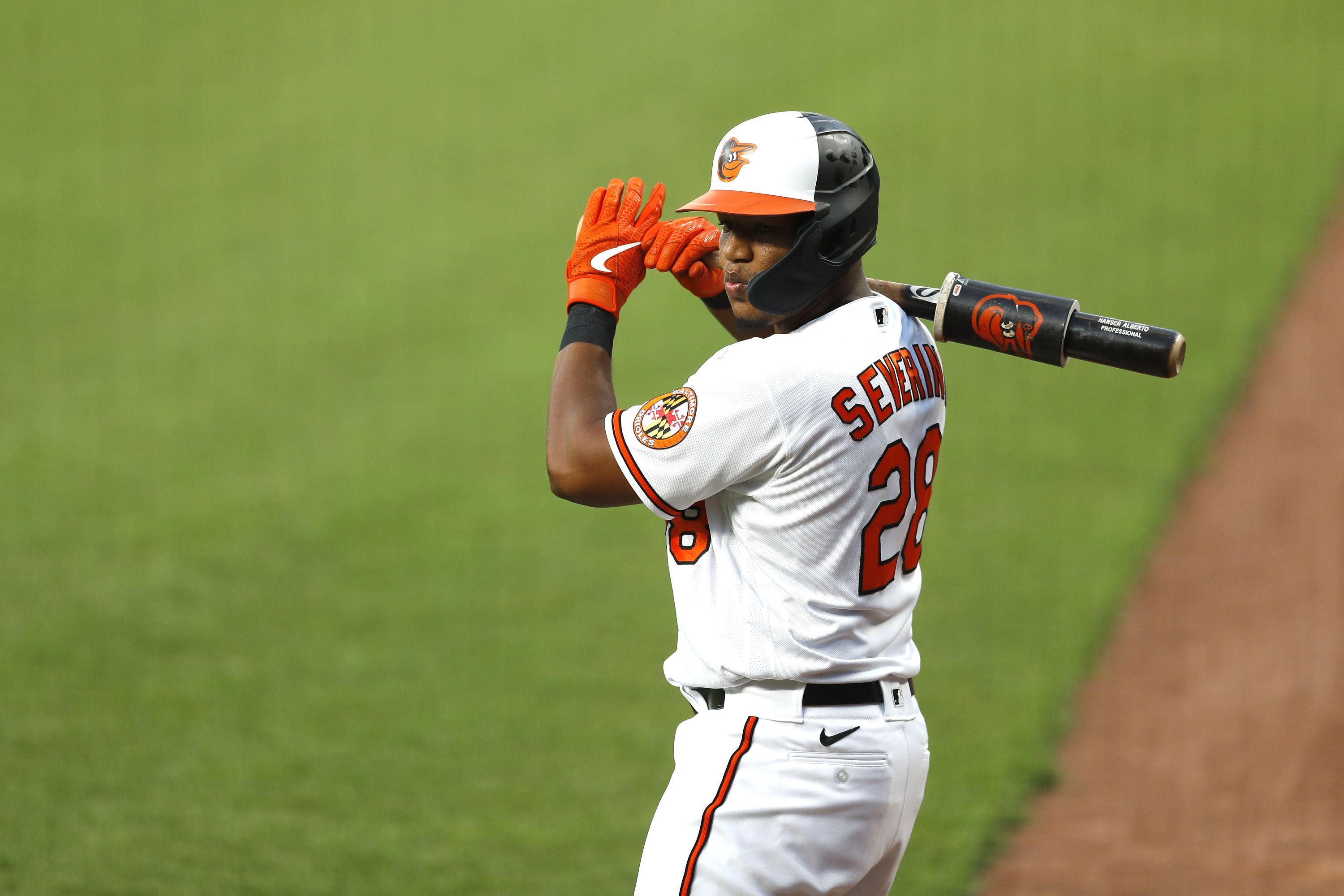 Orioles hang on for 12-11 victory over Rangers as Pedro Severino