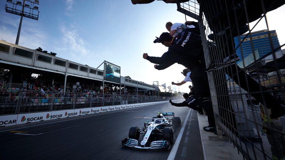 Valtteri Bottas, Azerbaiyán