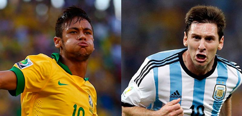 Neymar, Messi