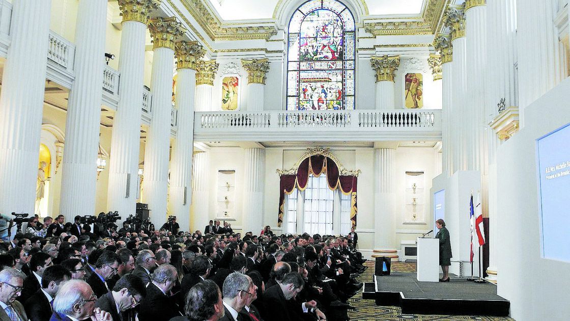 LONDRES:Michelle Bachelet participa en la inauguracion del Chile Day