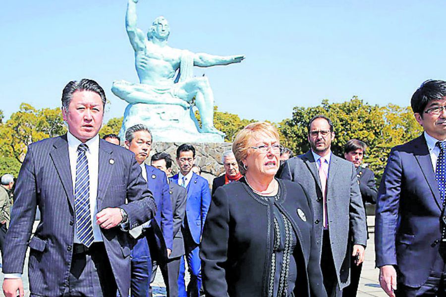 presidenta en japón