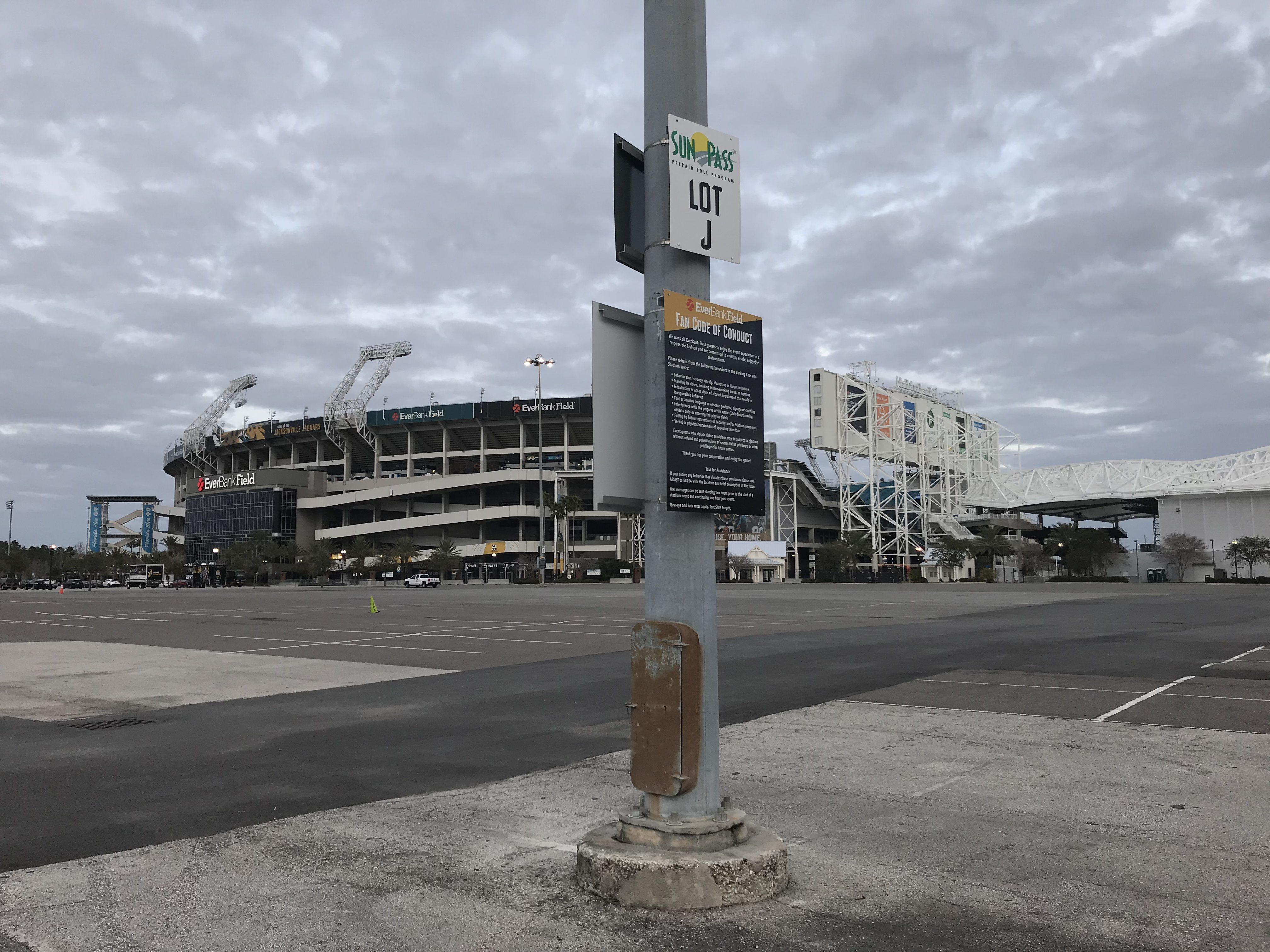 JACKSONVILLE JAGUARS FOOTBALL RESERVED PARKING sign - Old Time Signs