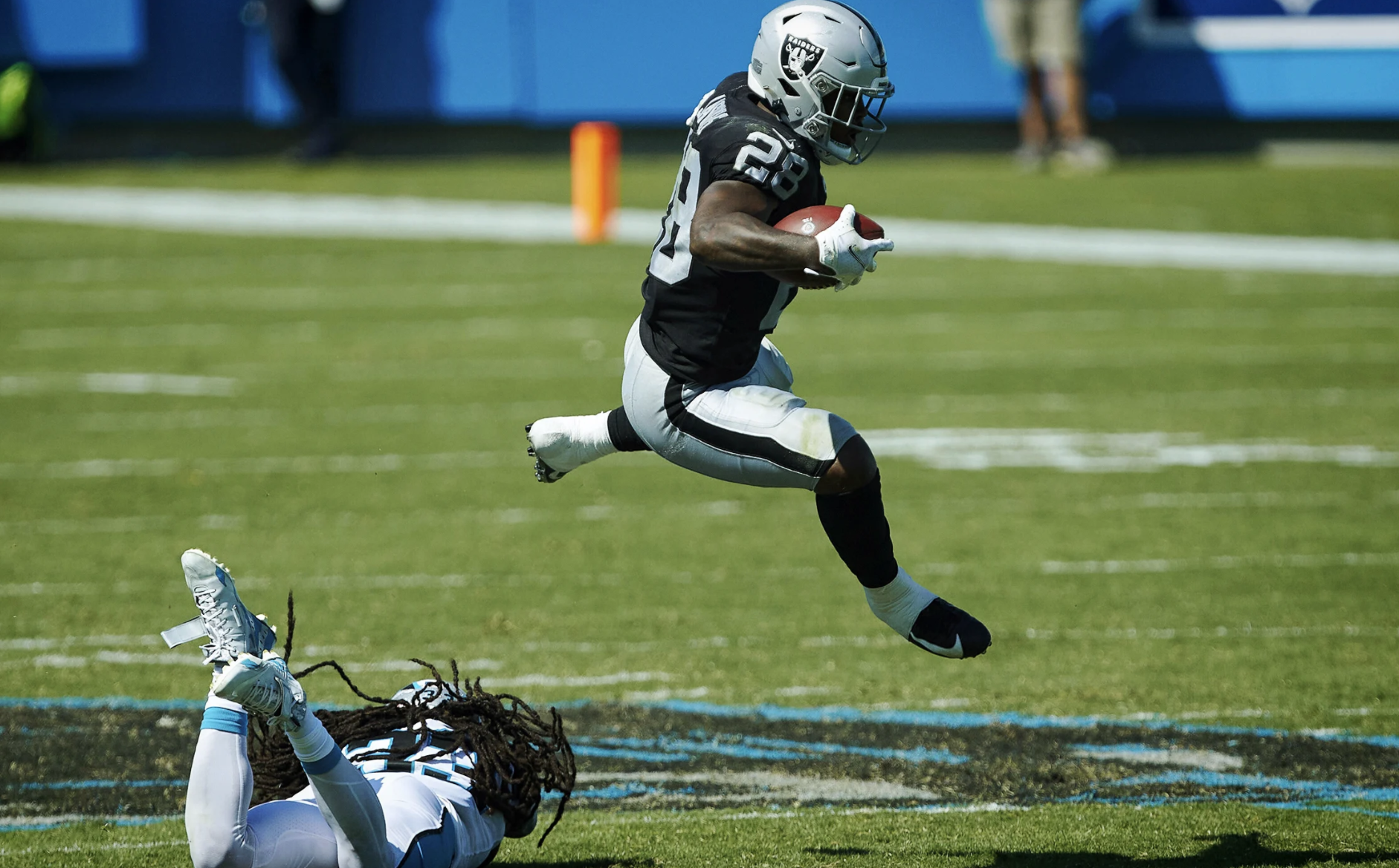 Las Vegas Raiders' offense breaks out in big win over the Carolina Panthers  