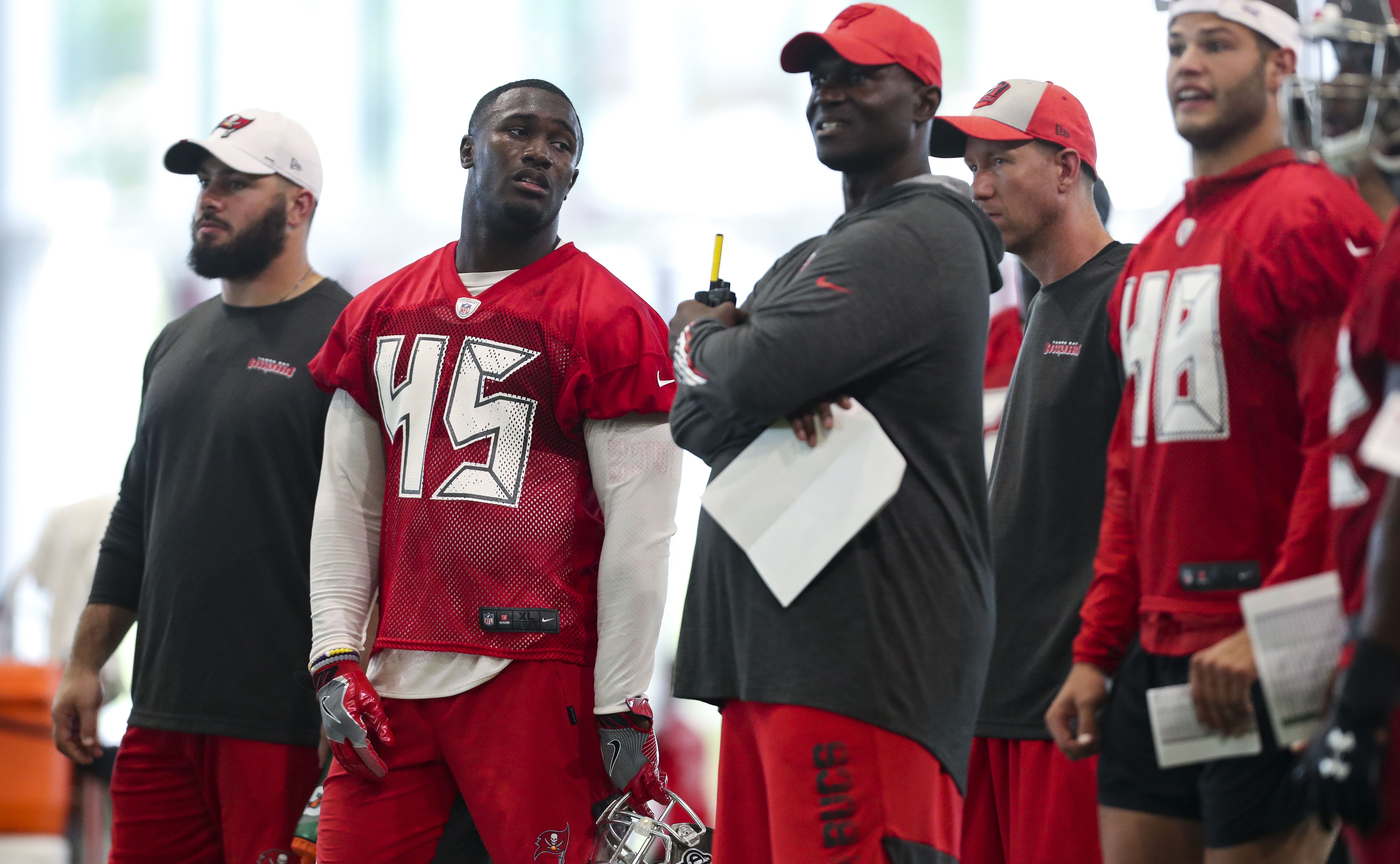 Confident White sets tone for rejuvenated Buccaneers defense