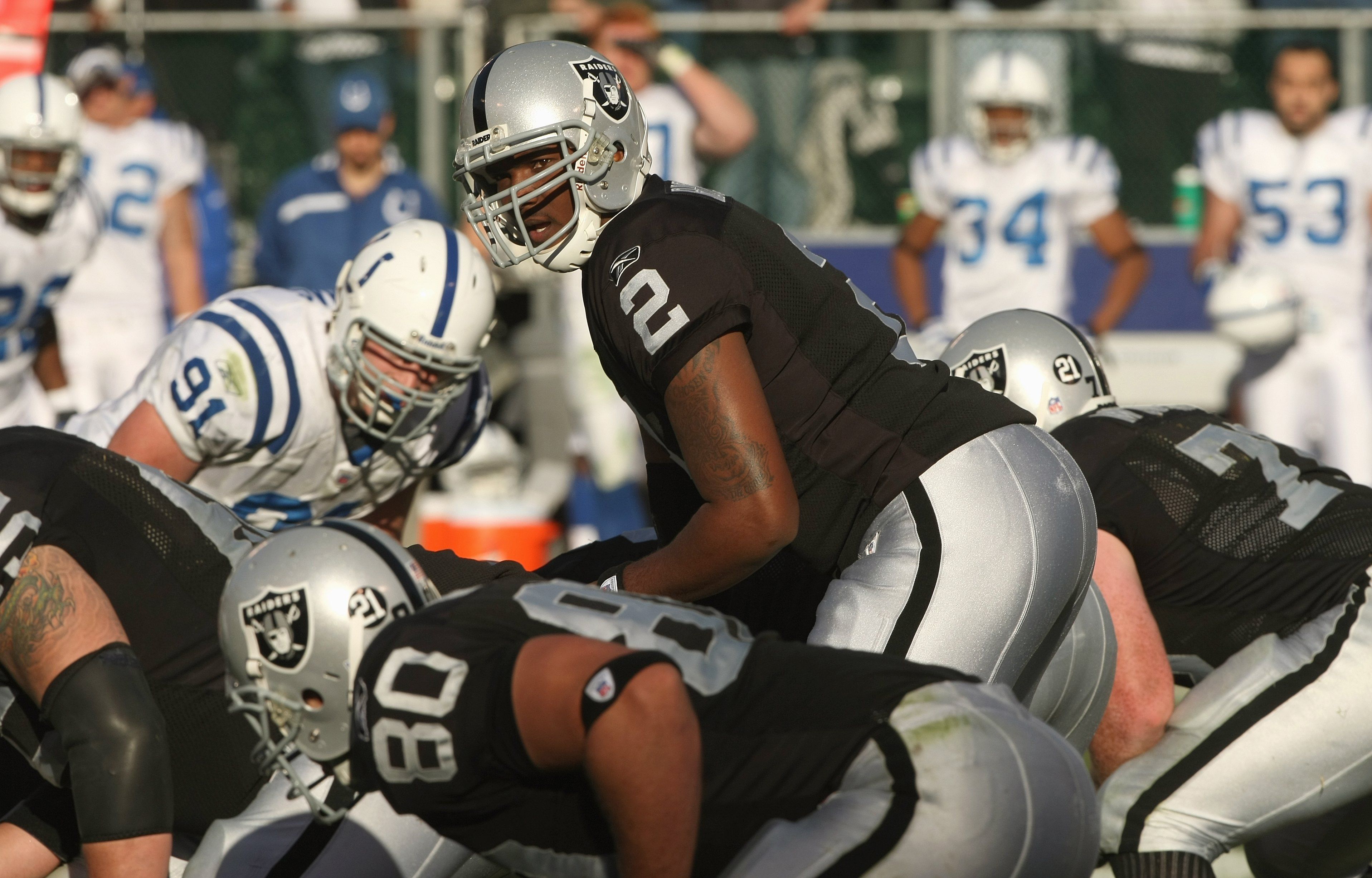 Raiders cut QB JaMarcus Russell 