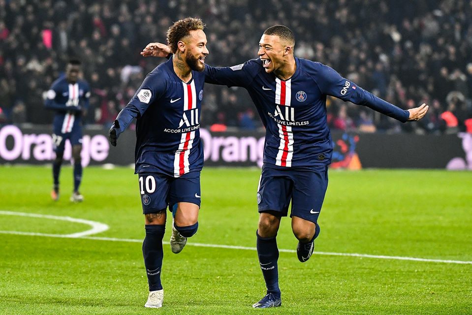 PSG Neymar Mbappé