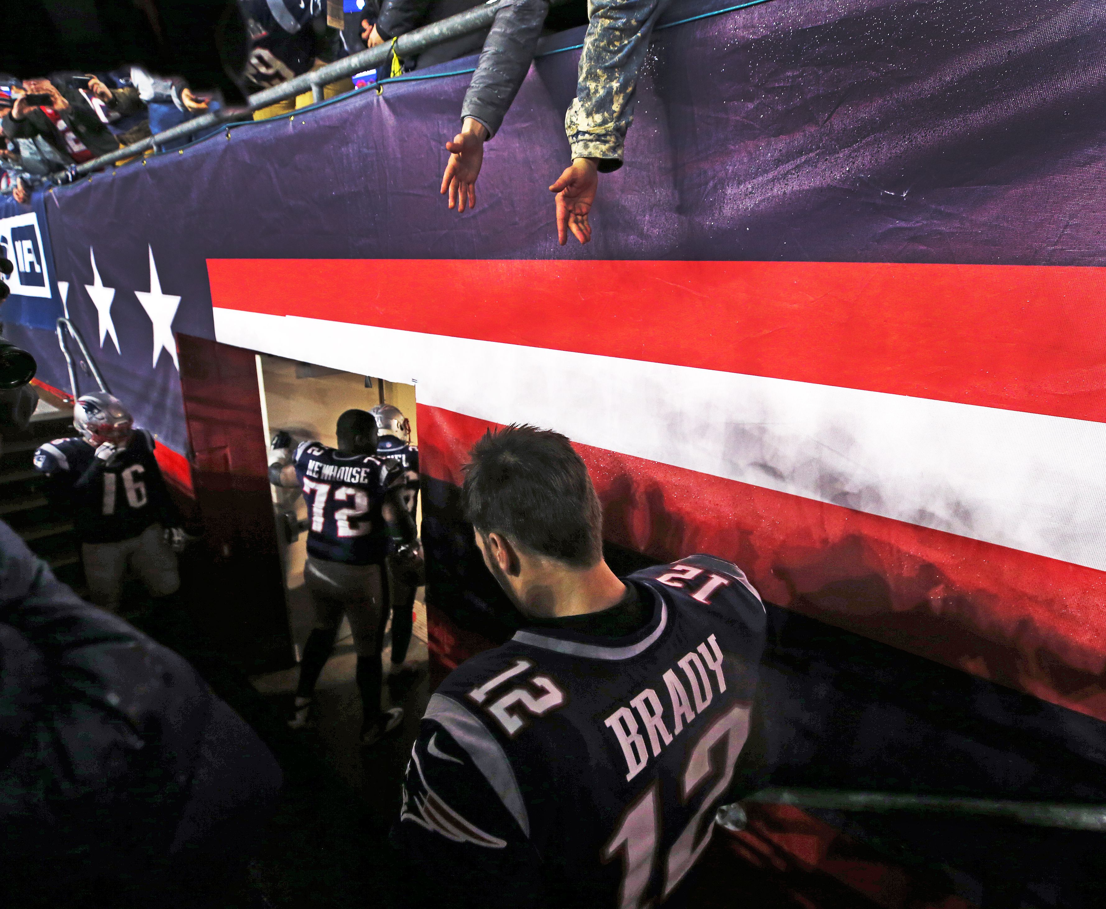 Tom Brady Exults Over Patriots Victory Over the Chiefs