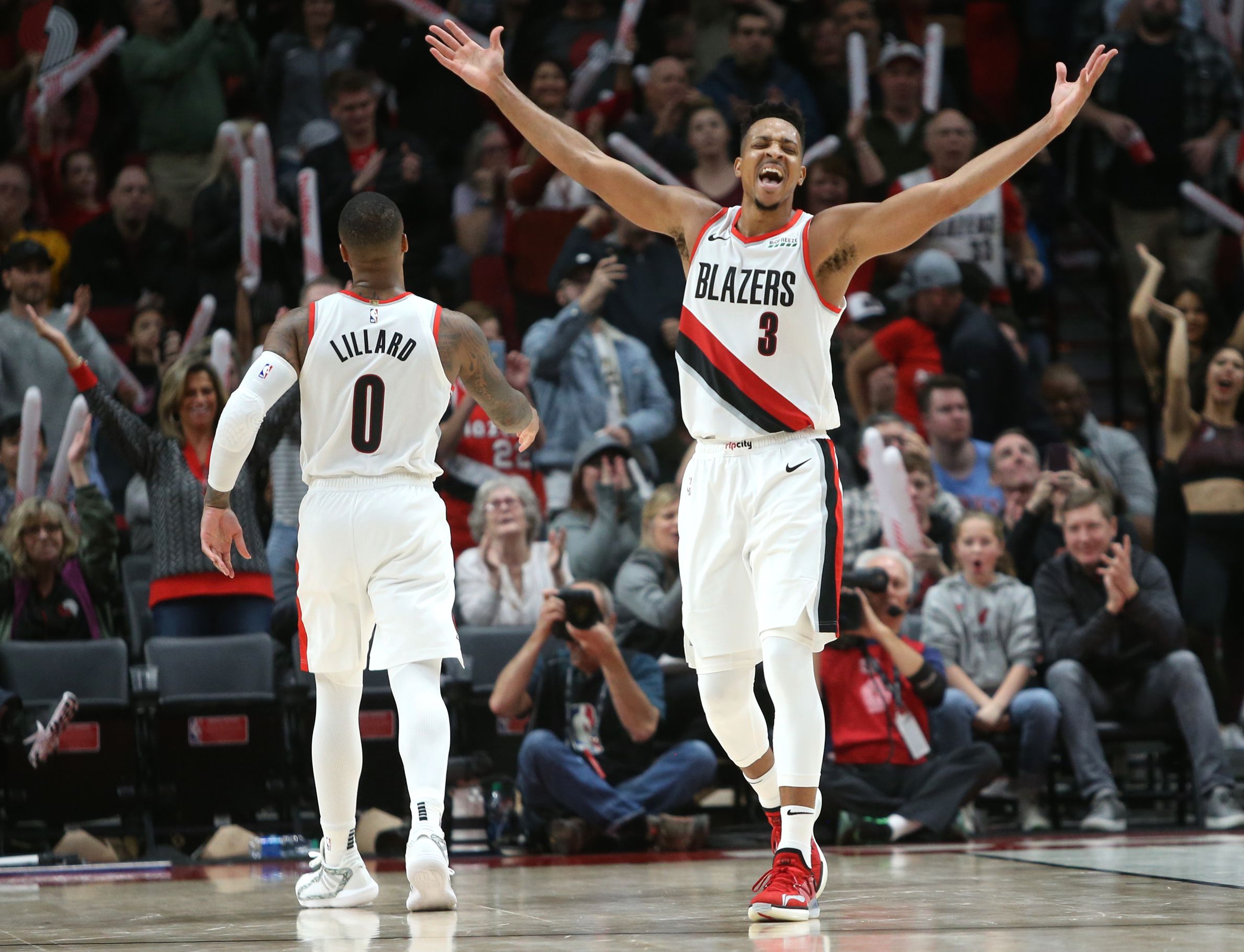 Portland Trail Blazers guard CJ McCollum hopes to put shooting