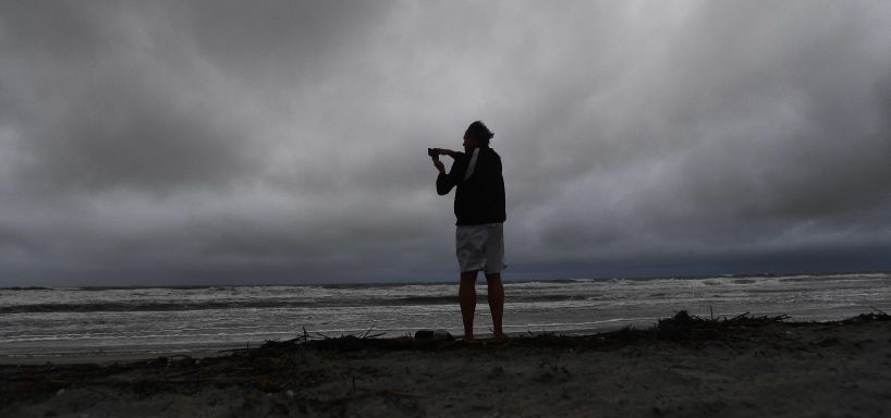 Hurricane Matthew Bears Down On Atlantic Coast