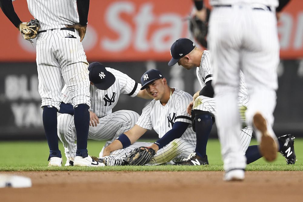 Yankees' Brett Gardner, 36 going on 26, makes like young Ken Griffey Jr.,  adding another big day to standout season 
