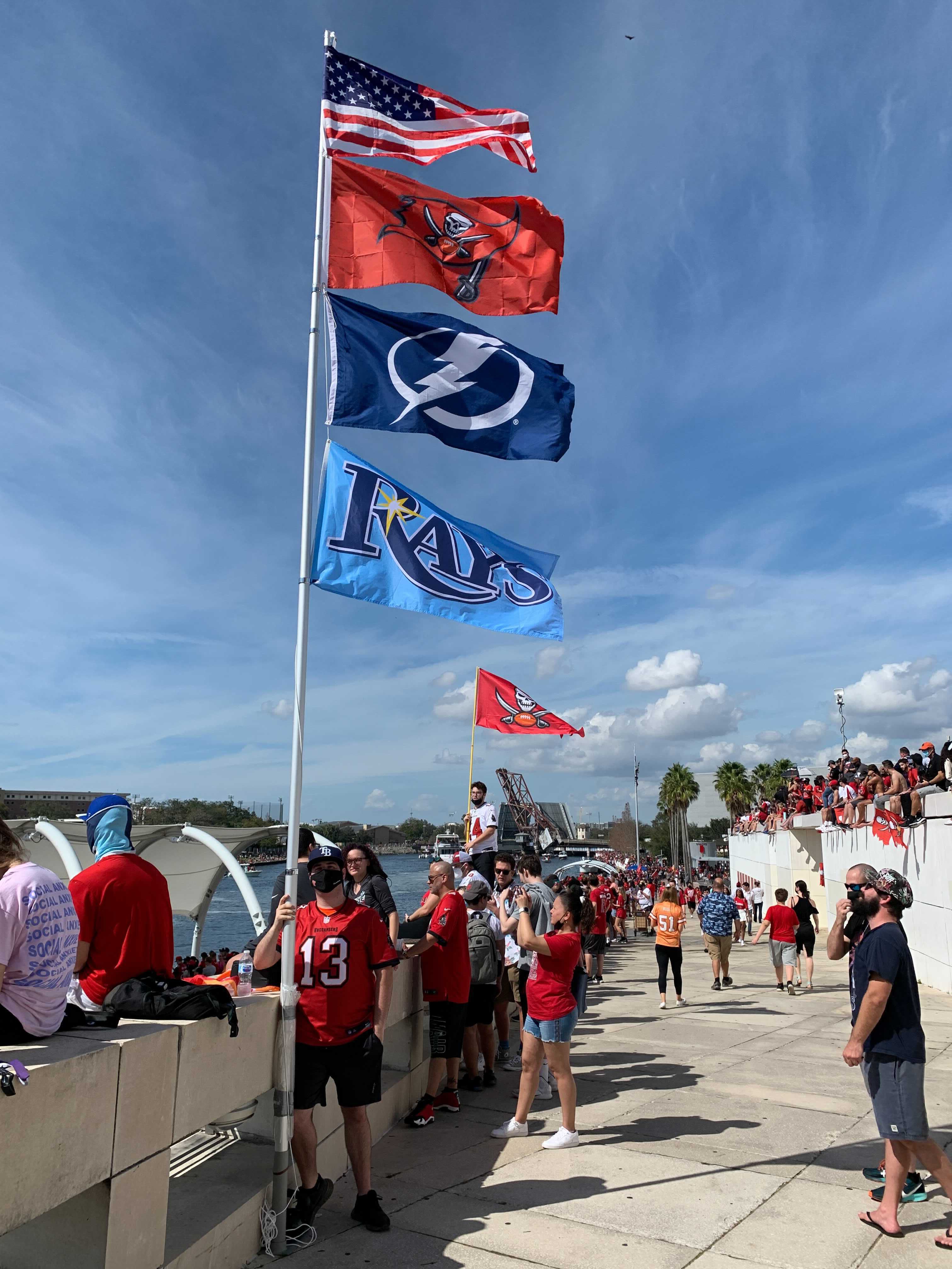 Oyo Sports Tampa Bay Buccaneers Parade Vehicle