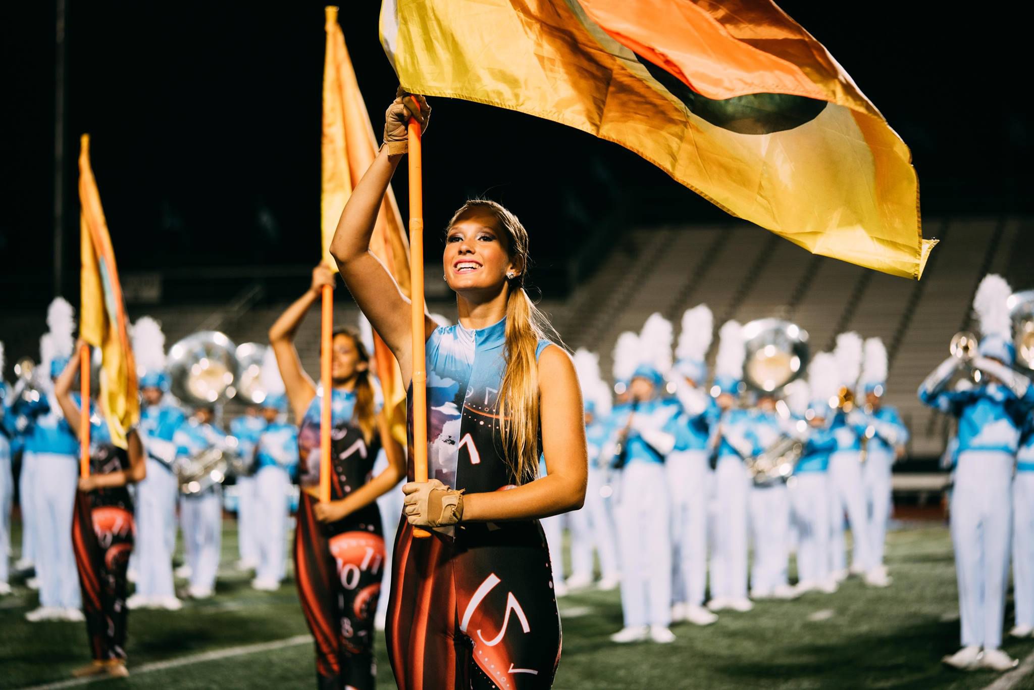 Color Guard, Ole Miss Band