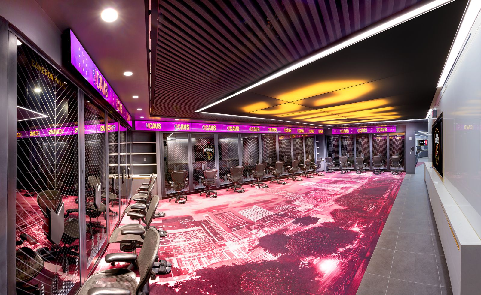 Cavs Create State Of The Art Locker Room At Rocket Mortgage
