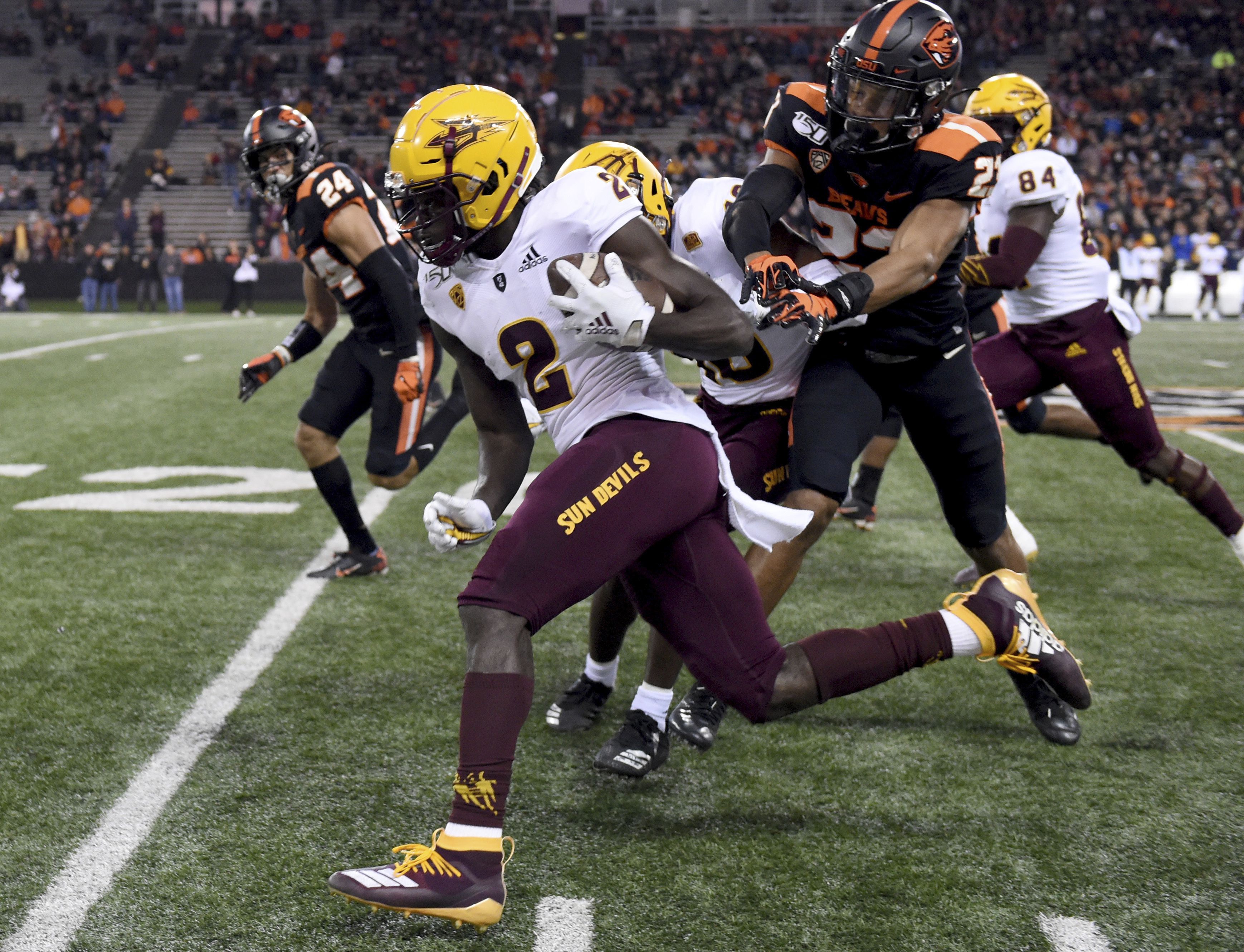 Can Oregon Ducks limit Arizona State's game-breaking WR Brandon