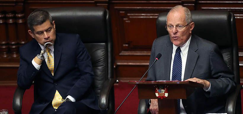 Kuczynski pide a congresistas no apoyar estrategia basada en una mentira