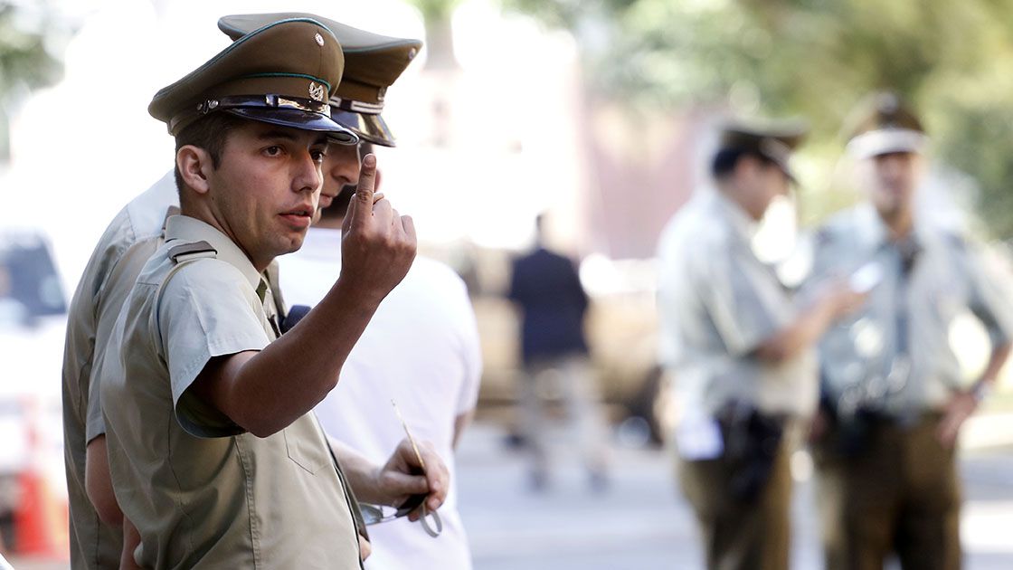 Fuertes medidas de seguridad durante votación de Sebastian Piñera